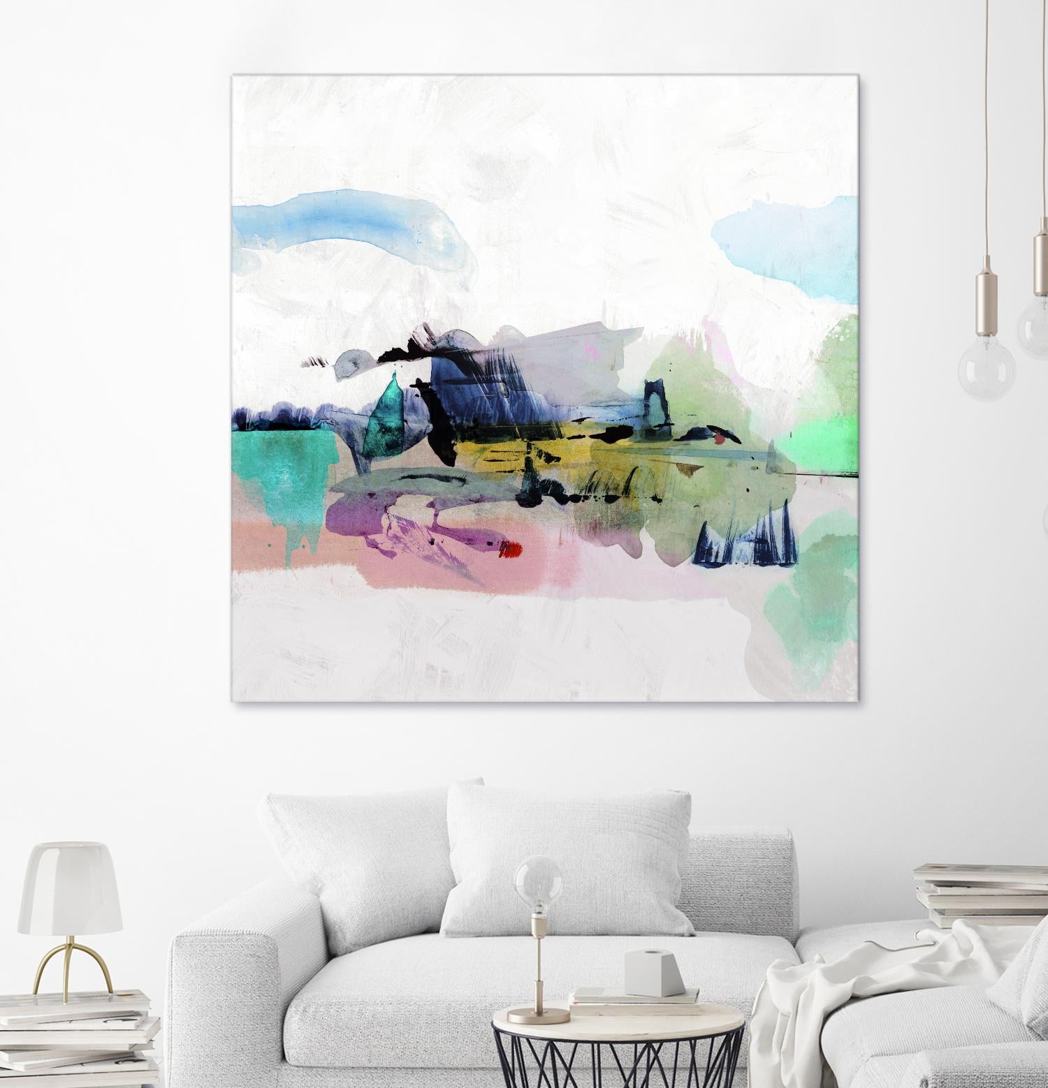 Palette Landscape I by PI Studio on GIANT ART - white abstract