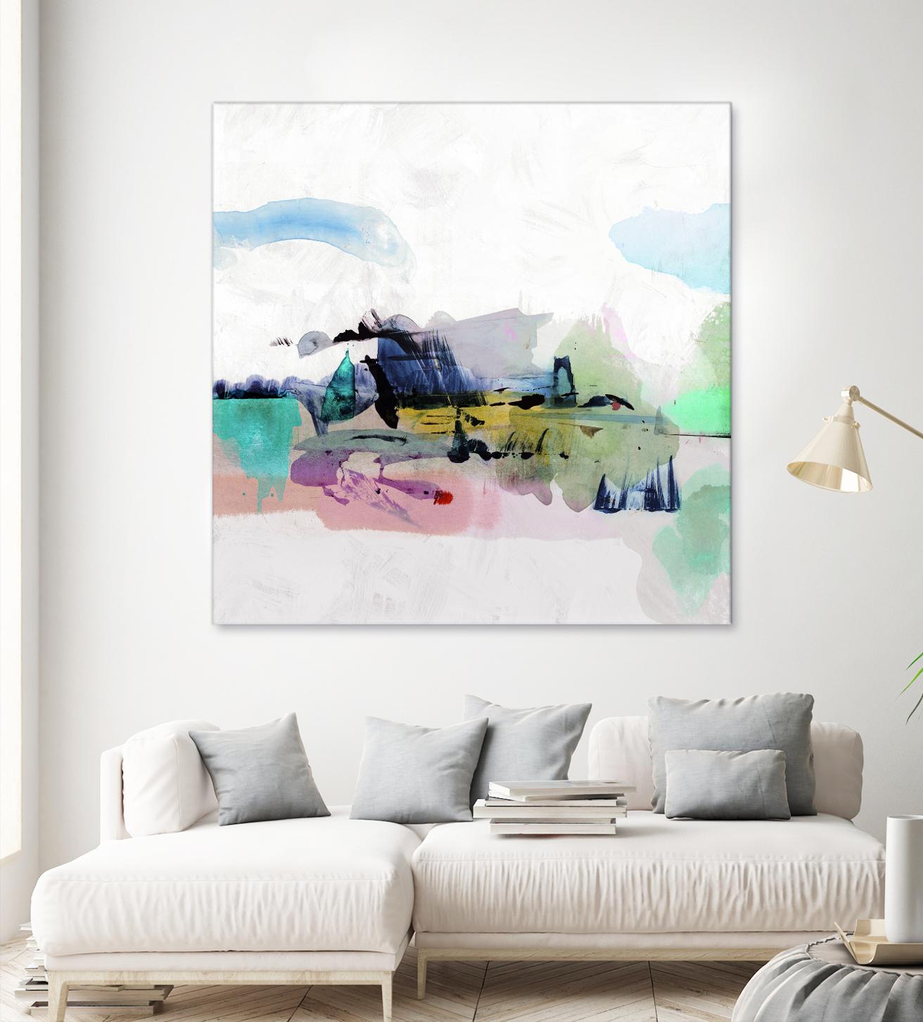 Palette Landscape I by PI Studio on GIANT ART - white abstract