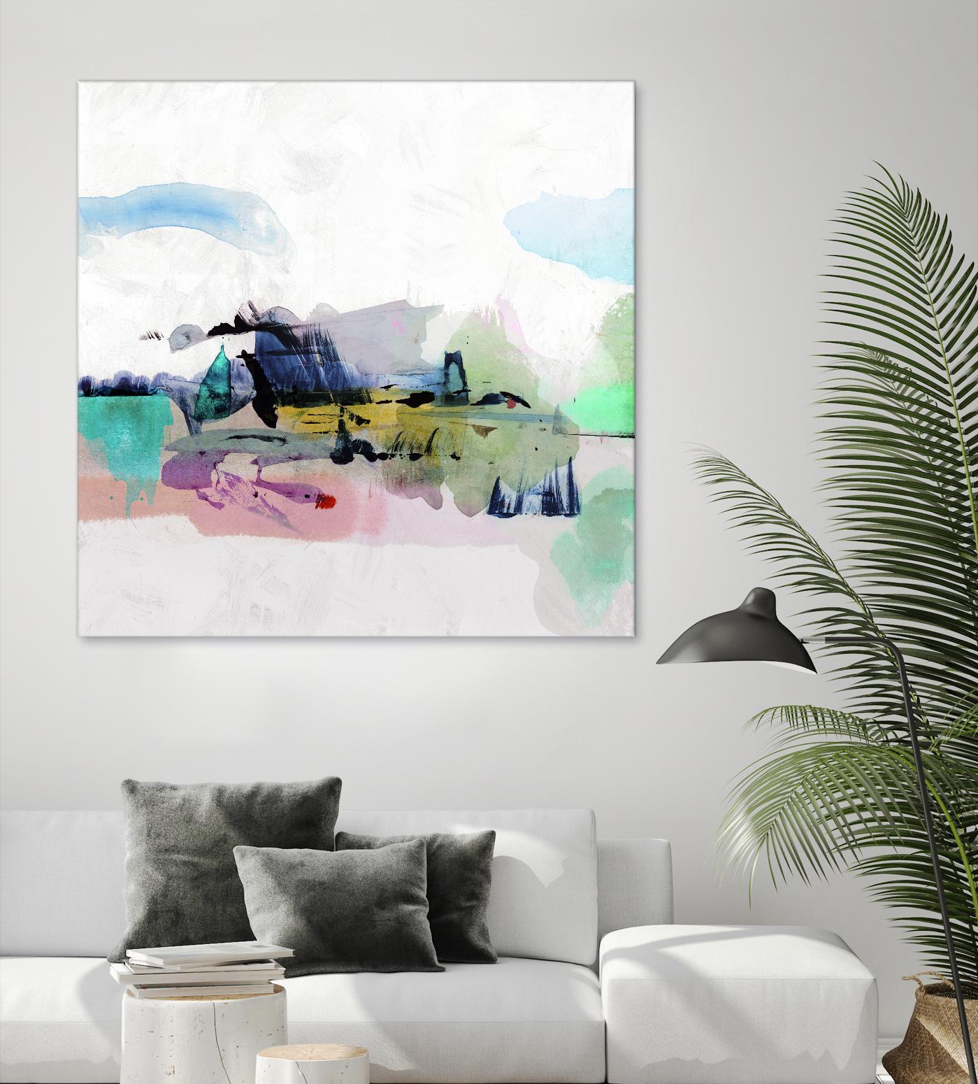 Palette Landscape I by PI Studio on GIANT ART - white abstract