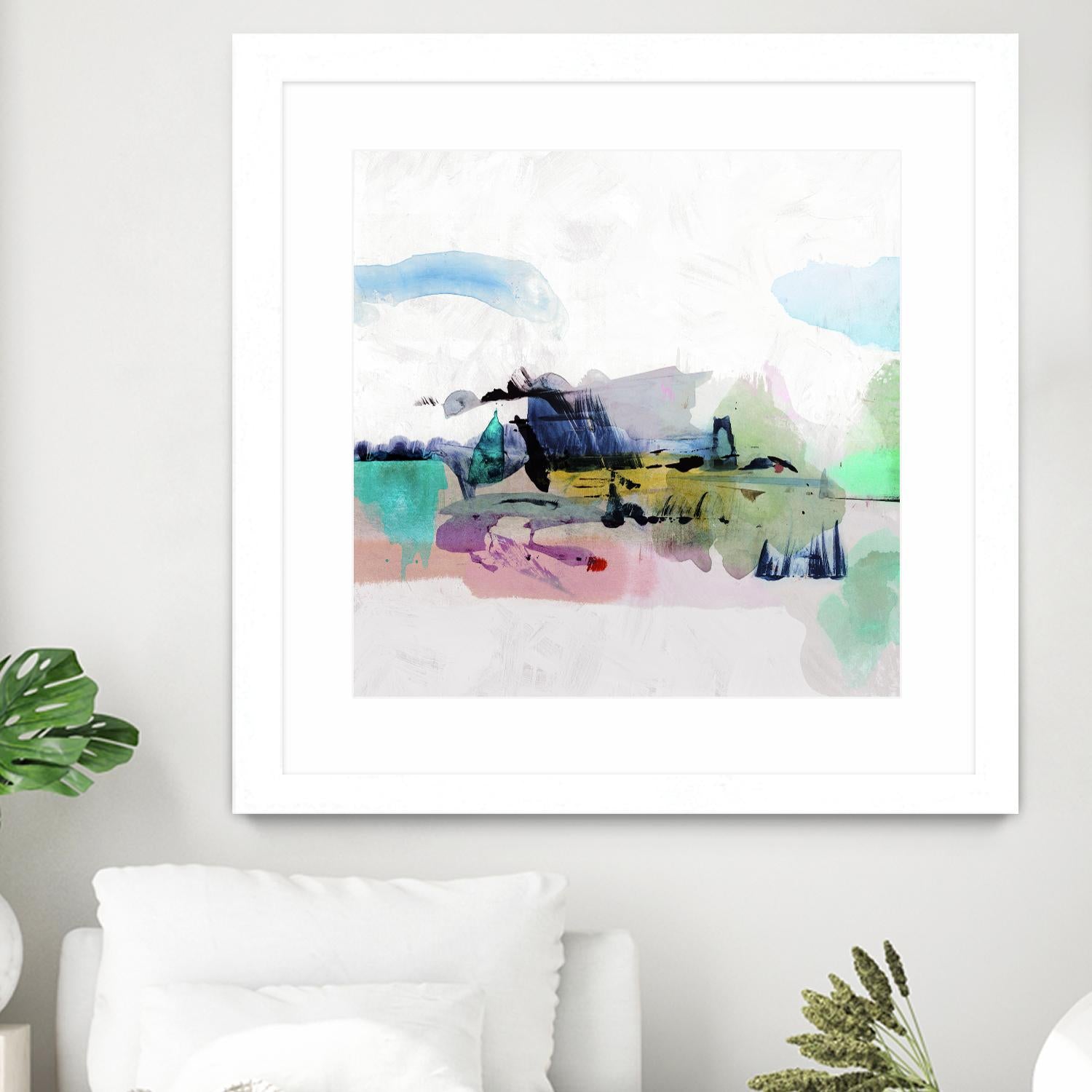 Palette Landscape I by PI Studio on GIANT ART - white abstract