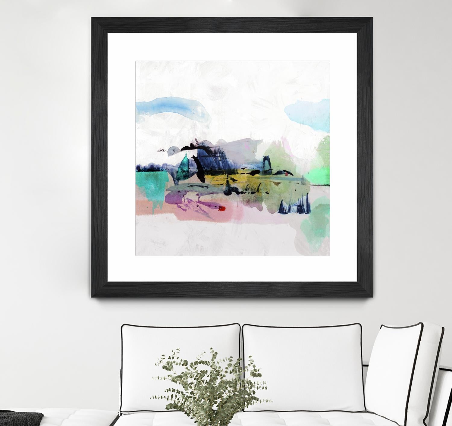 Palette Landscape I by PI Studio on GIANT ART - white abstract