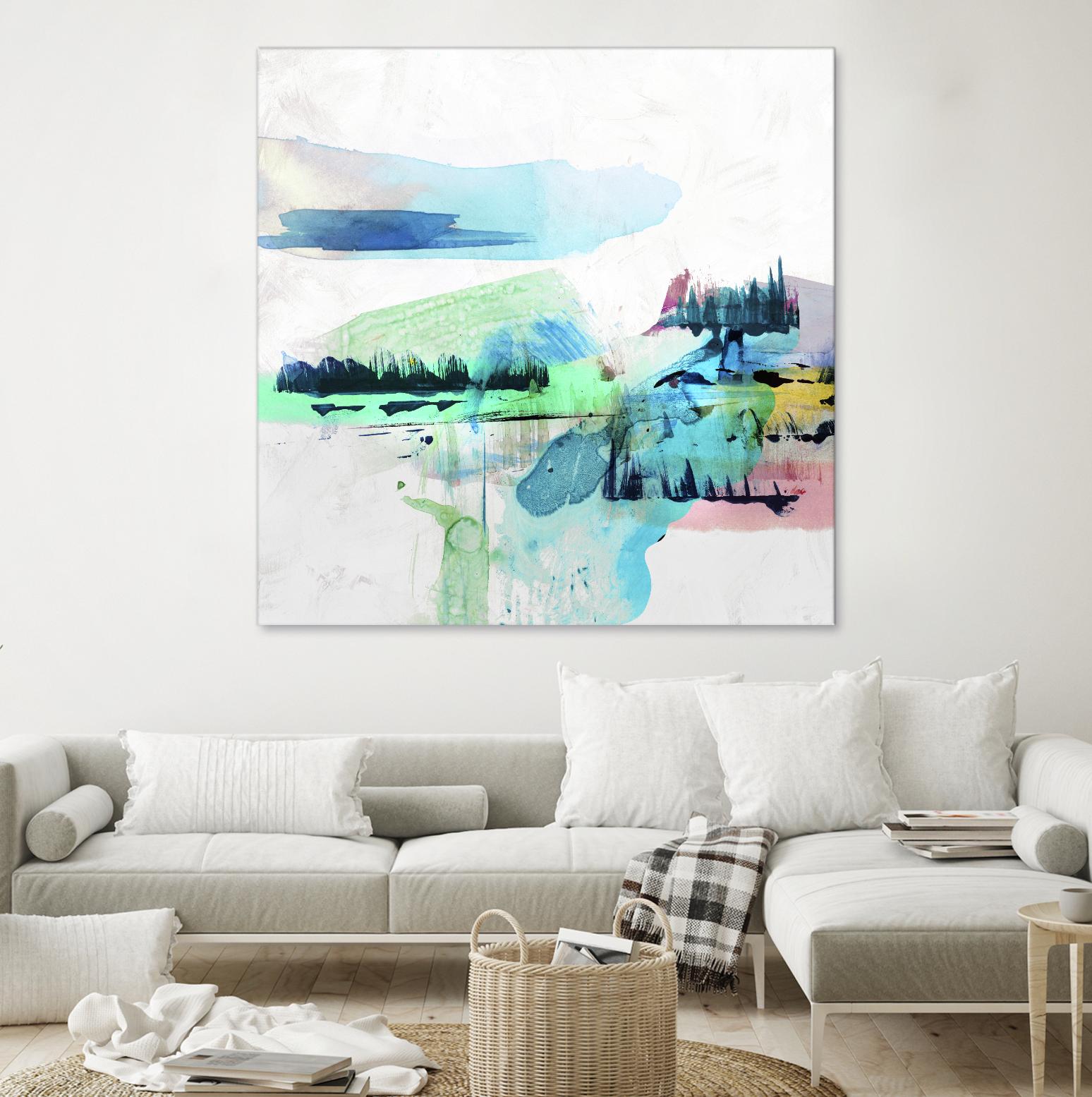 Palette Landscape II by PI Studio on GIANT ART - white abstract