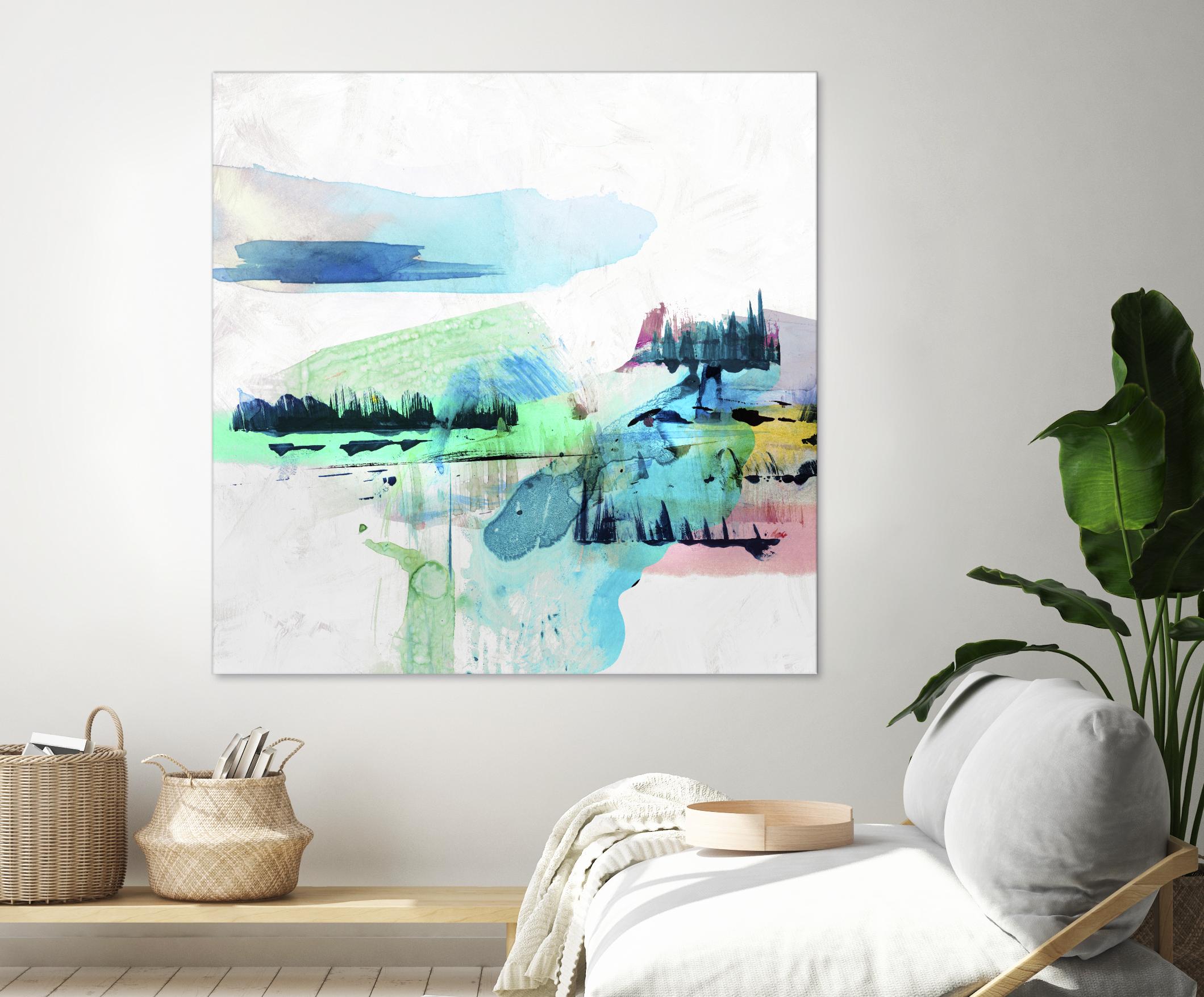 Palette Landscape II by PI Studio on GIANT ART - white abstract