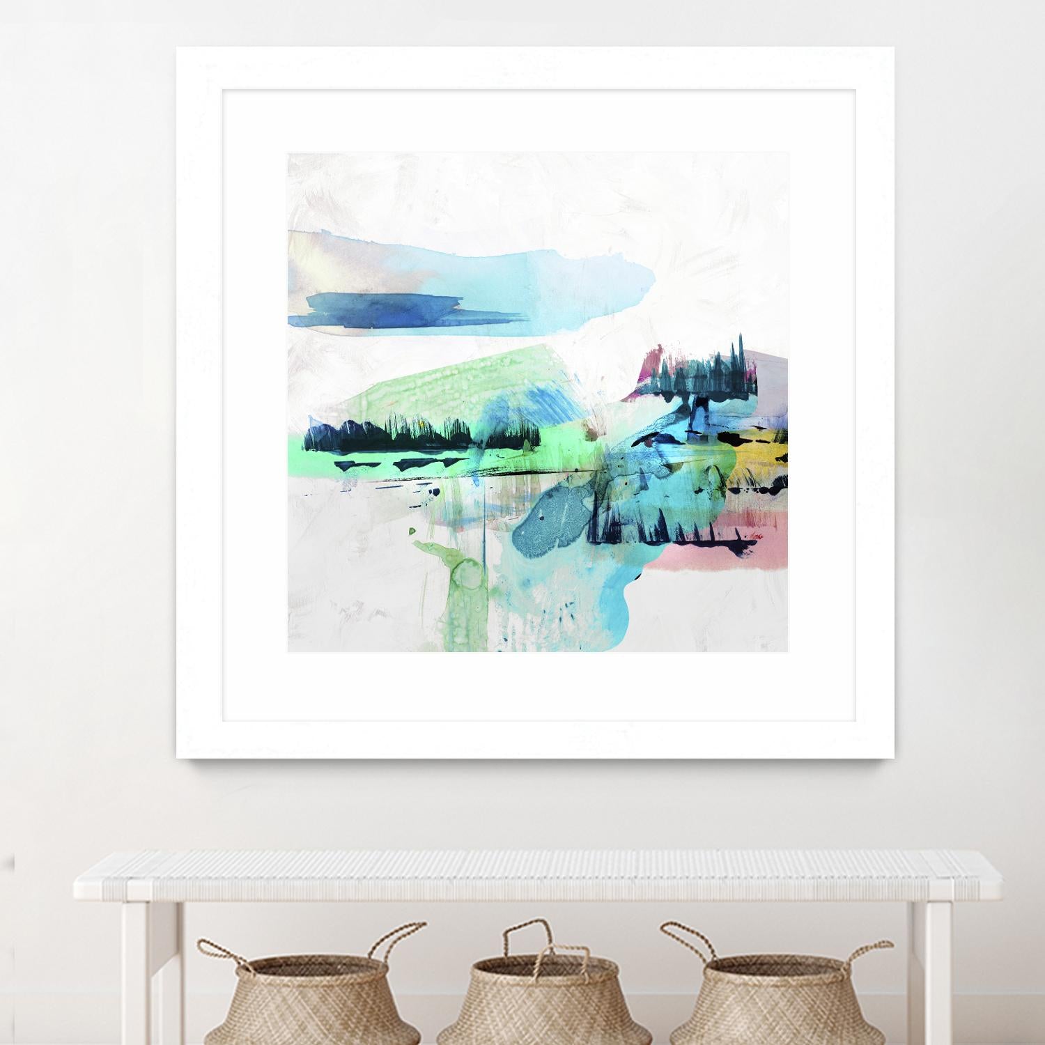 Palette Landscape II by PI Studio on GIANT ART - white abstract