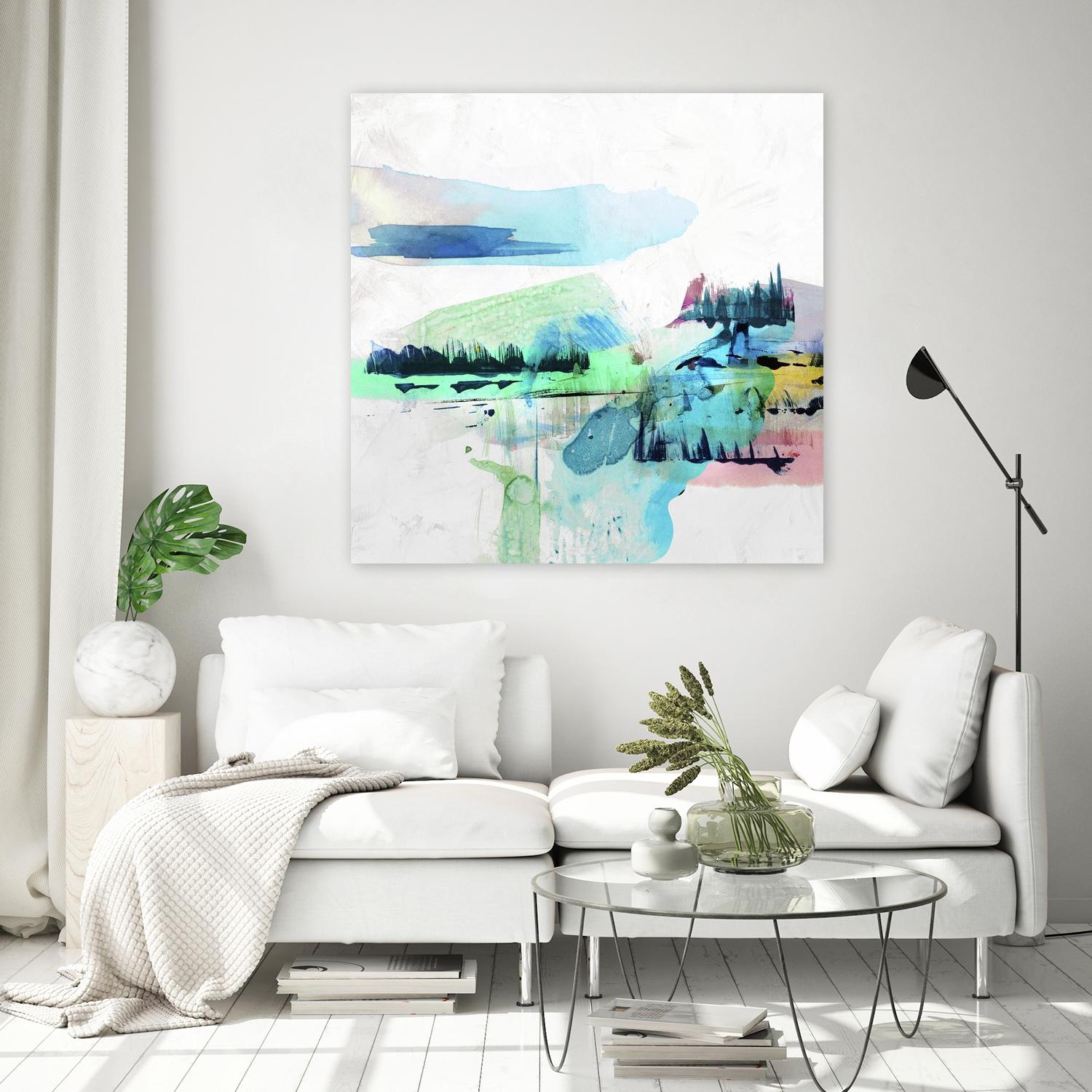 Palette Landscape II by PI Studio on GIANT ART - white abstract