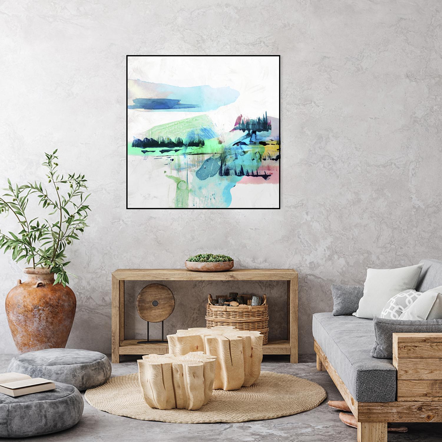 Palette Landscape II by PI Studio on GIANT ART - white abstract