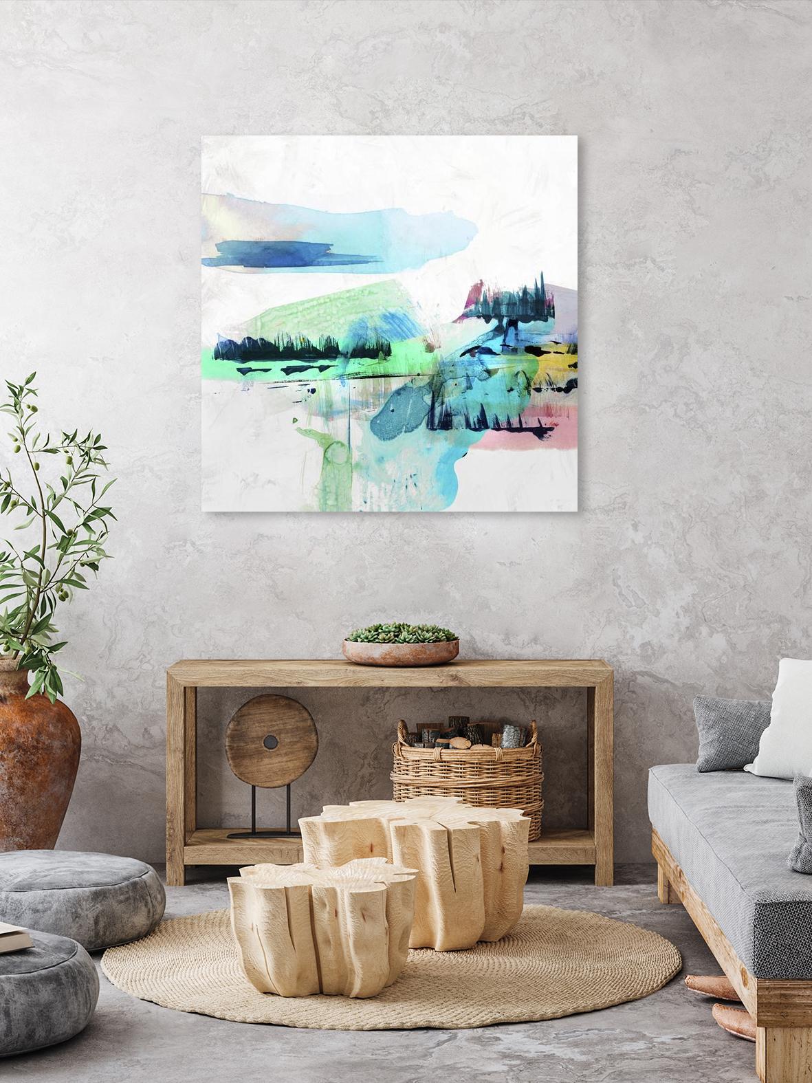 Palette Landscape II by PI Studio on GIANT ART - white abstract