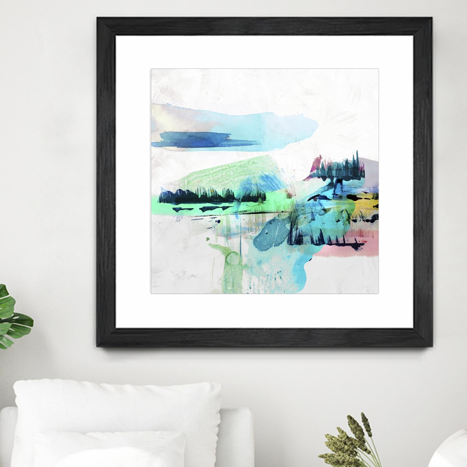 Palette Landscape II by PI Studio on GIANT ART - white abstract