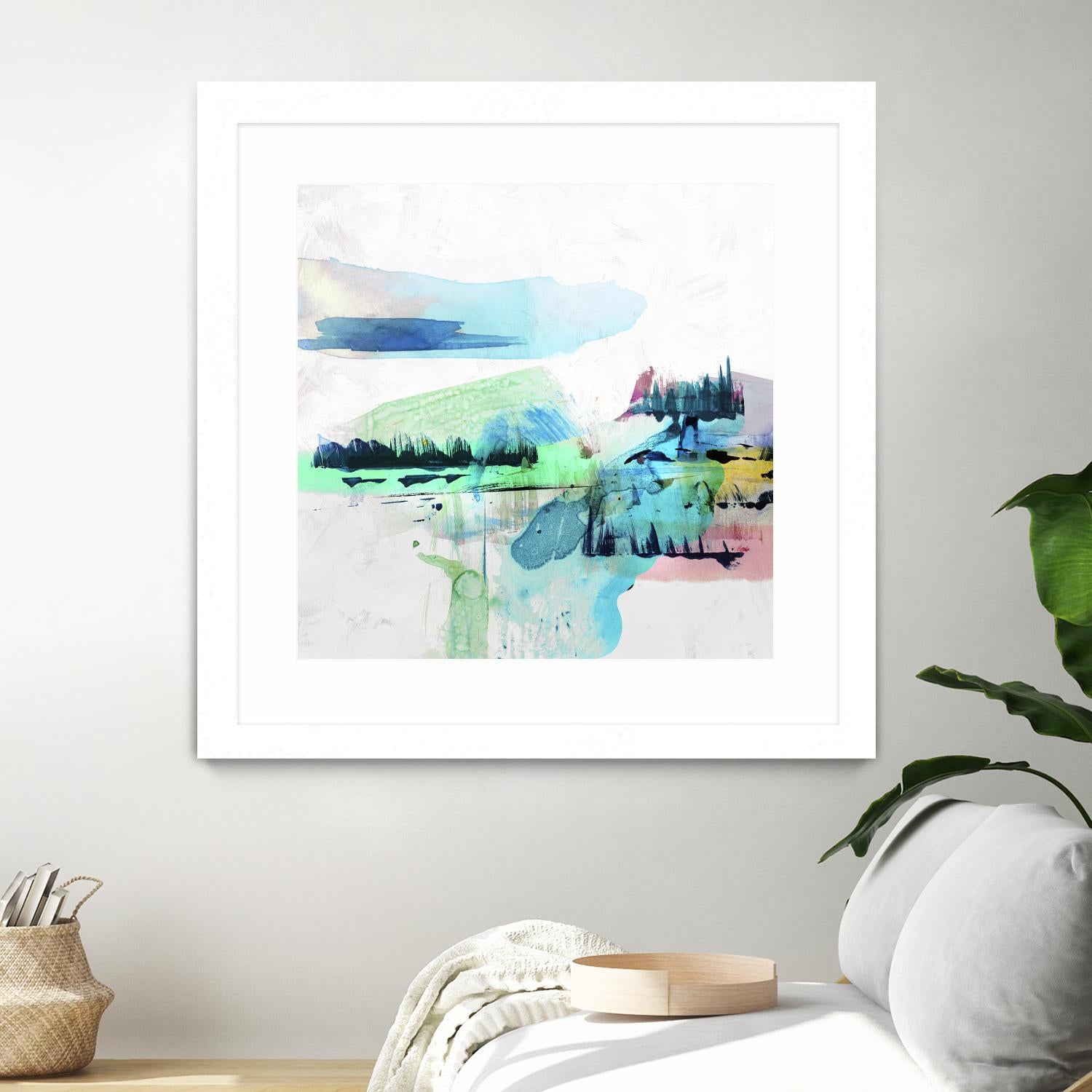 Palette Landscape II by PI Studio on GIANT ART - white abstract