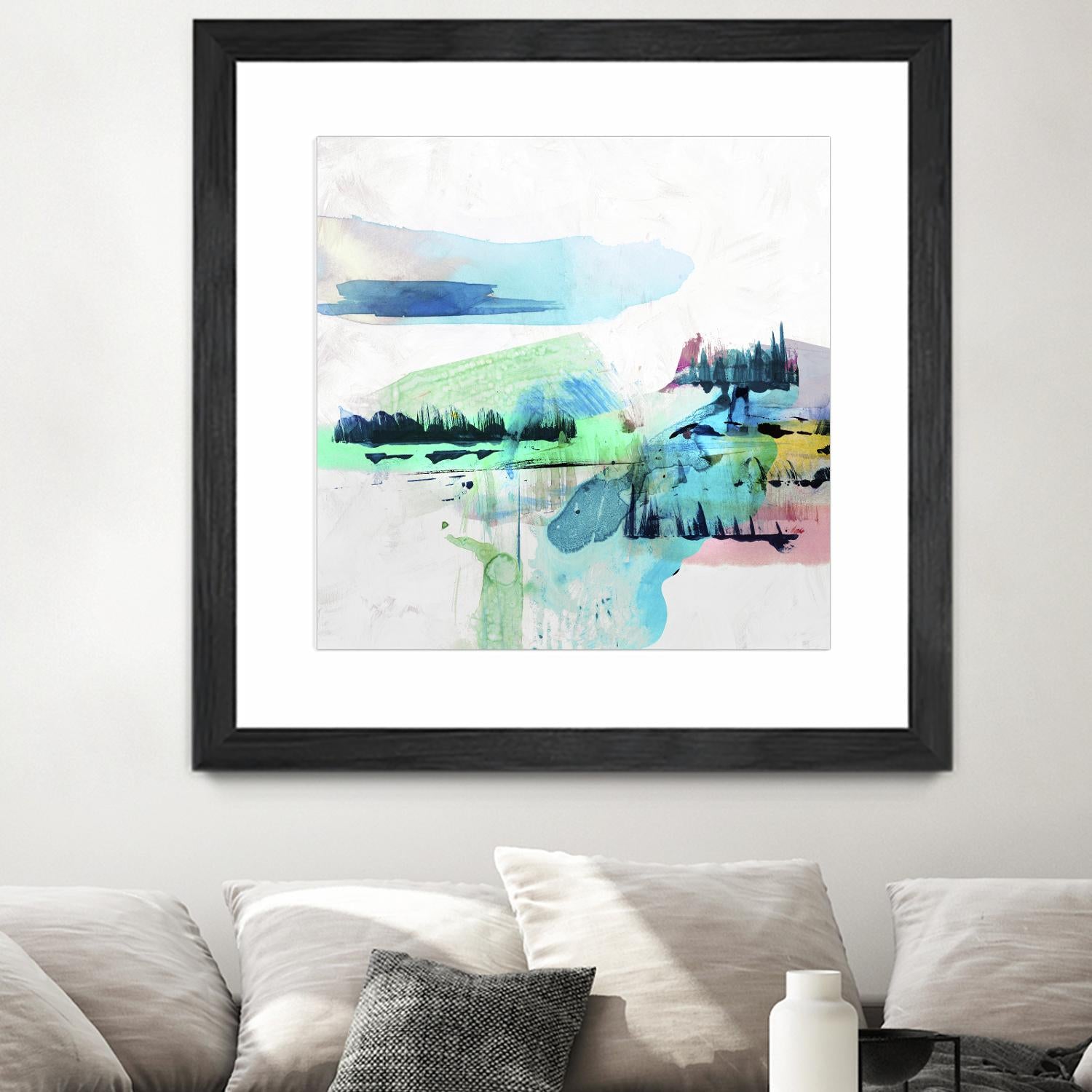 Palette Landscape II by PI Studio on GIANT ART - white abstract