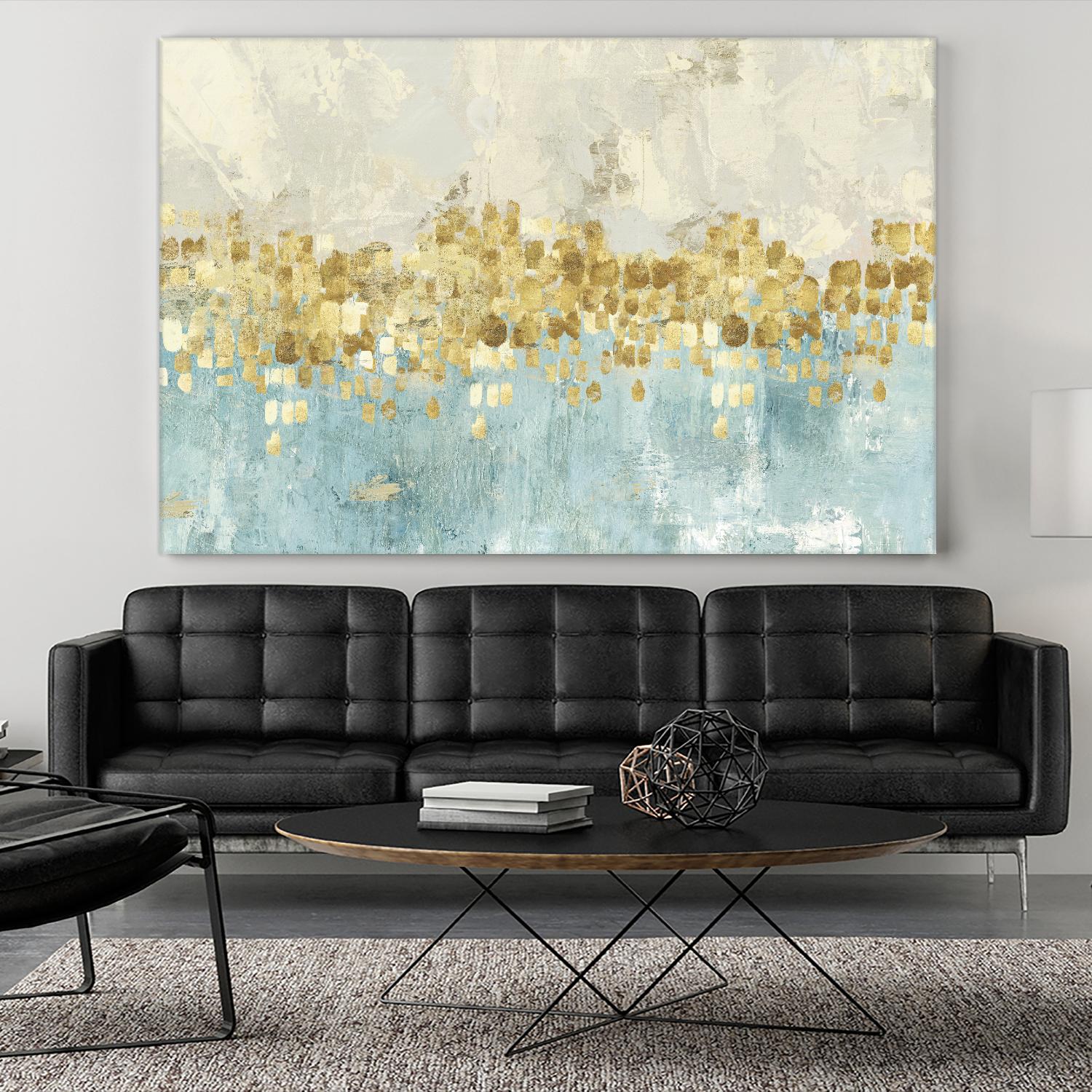 Dancing Stars by PI Studio on GIANT ART - white abstract