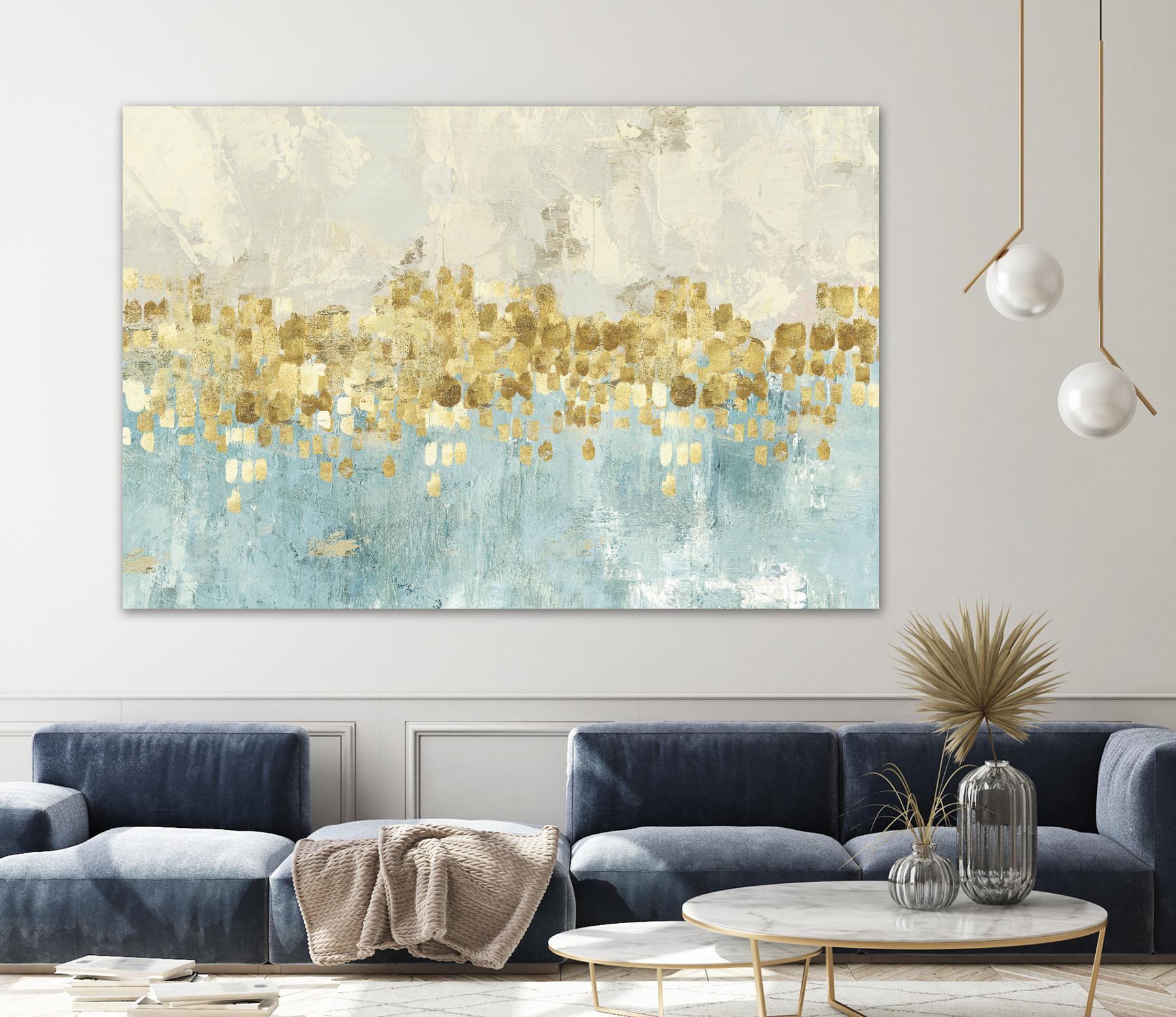 Dancing Stars by PI Studio on GIANT ART - white abstract