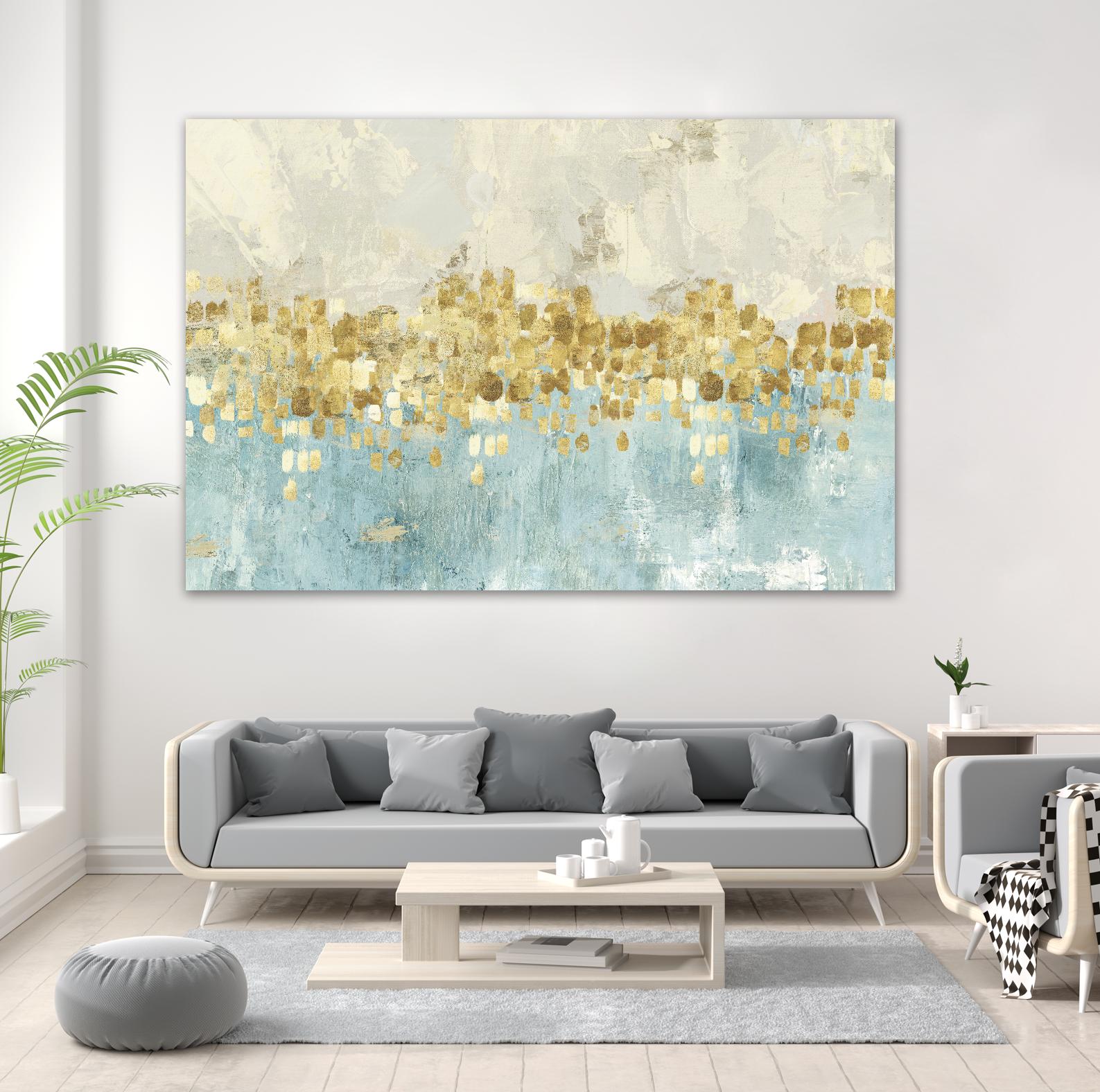 Dancing Stars by PI Studio on GIANT ART - white abstract