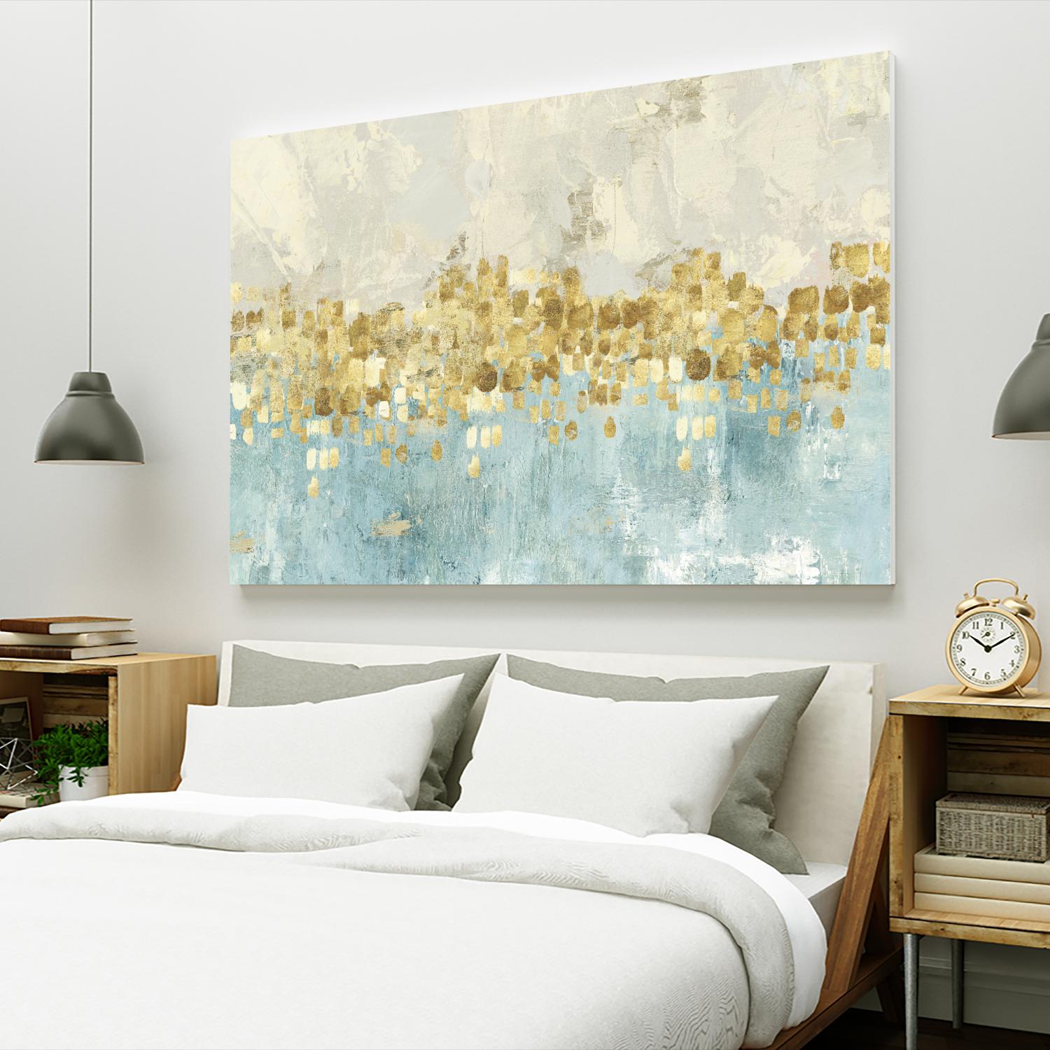 Dancing Stars by PI Studio on GIANT ART - white abstract