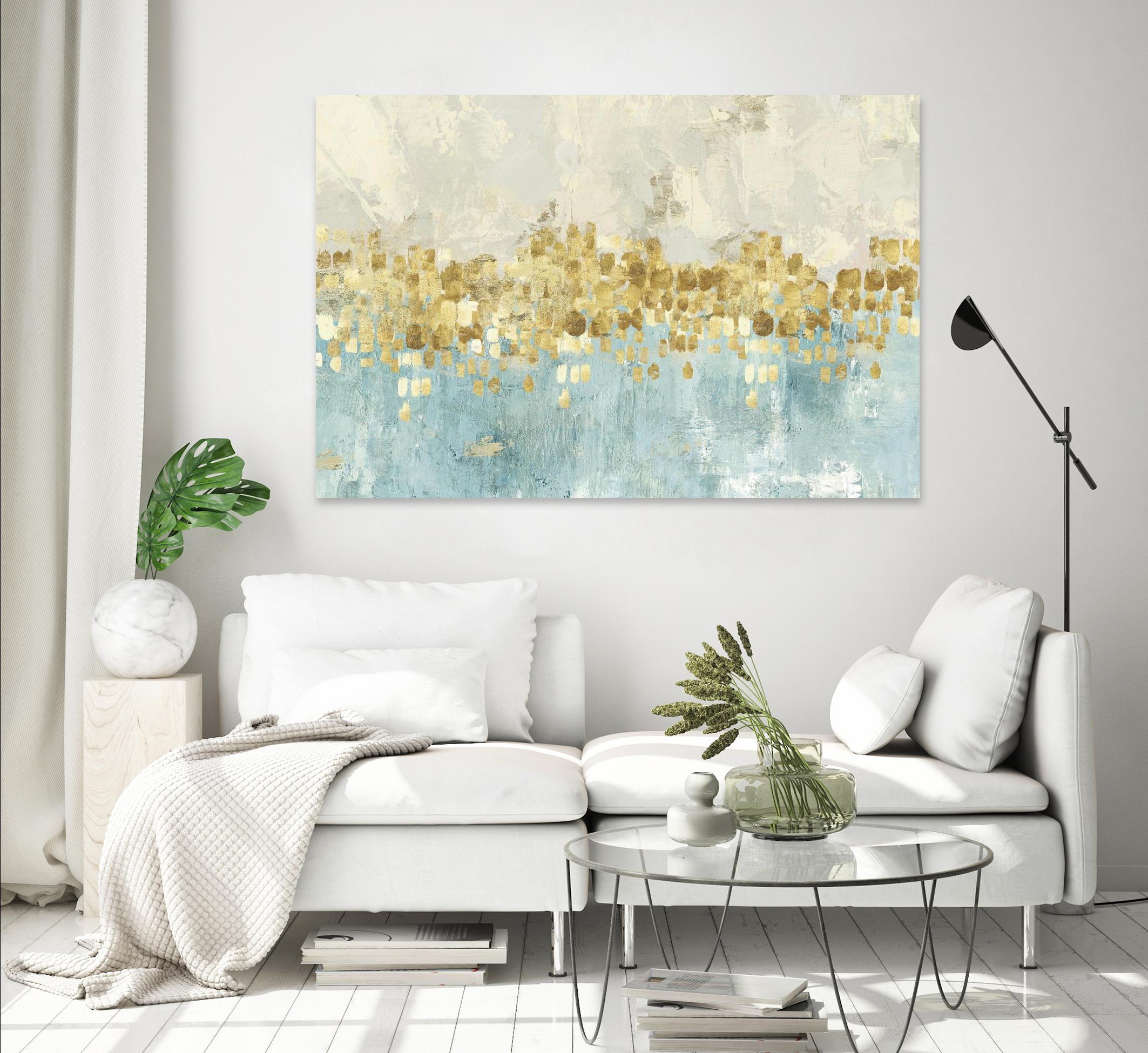 Dancing Stars by PI Studio on GIANT ART - white abstract
