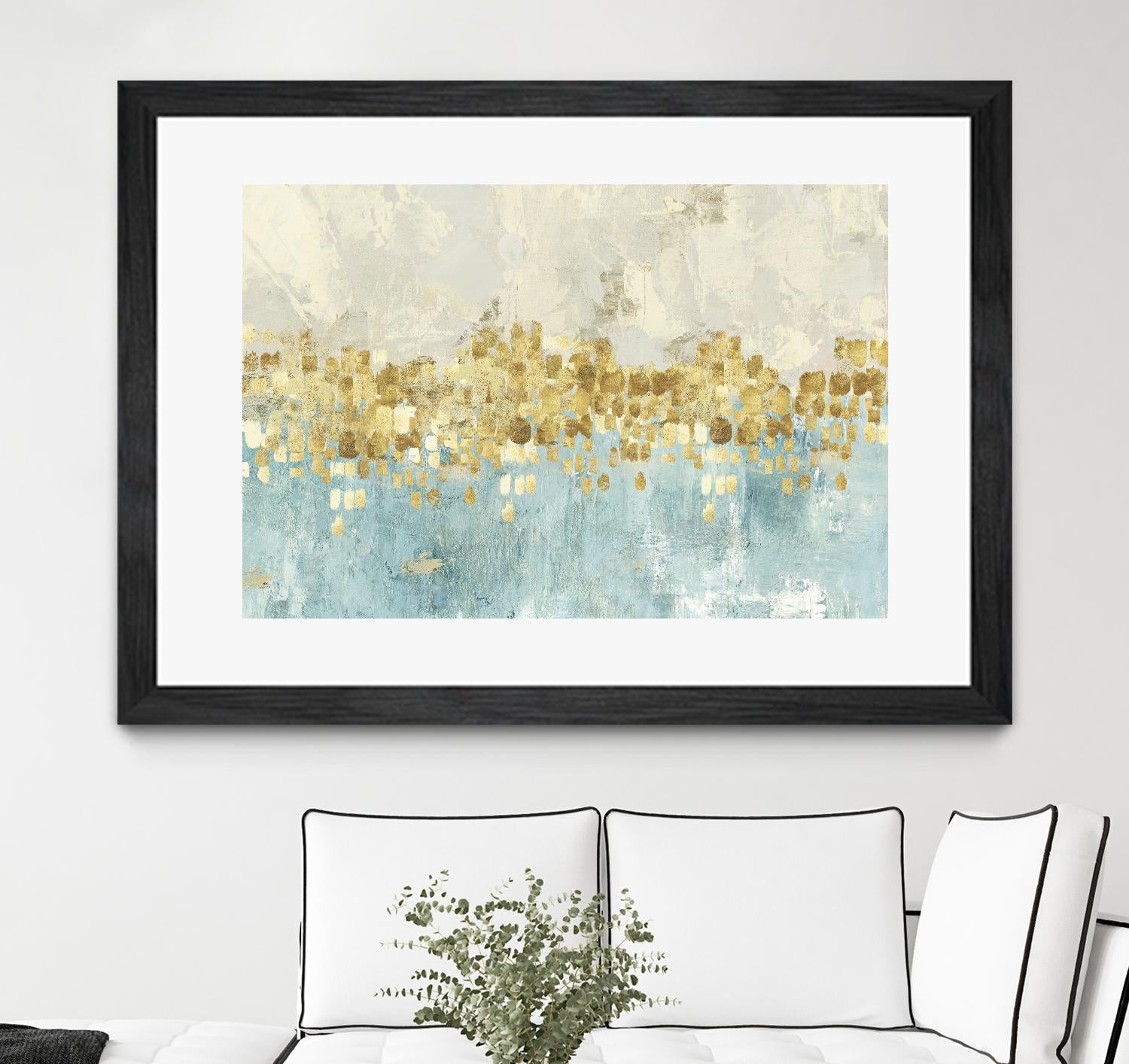 Dancing Stars by PI Studio on GIANT ART - white abstract