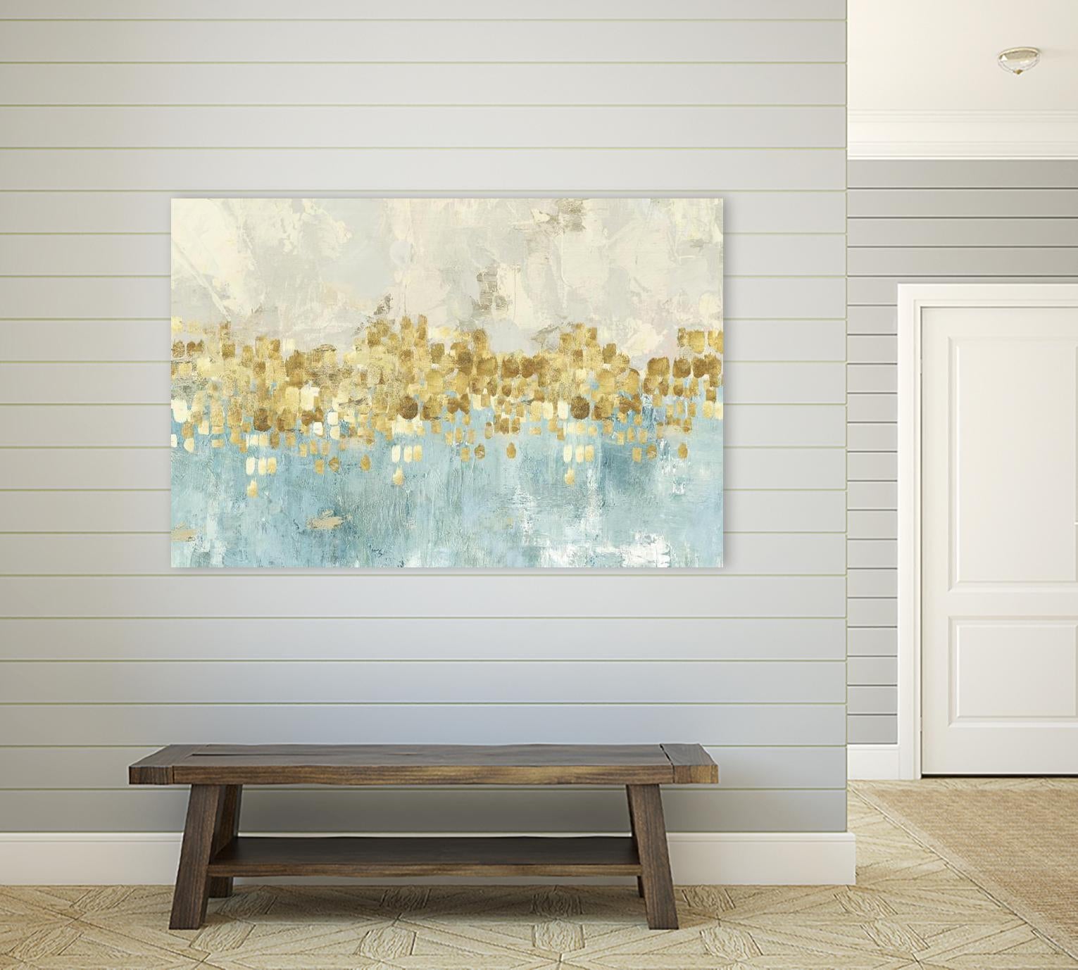 Dancing Stars by PI Studio on GIANT ART - white abstract