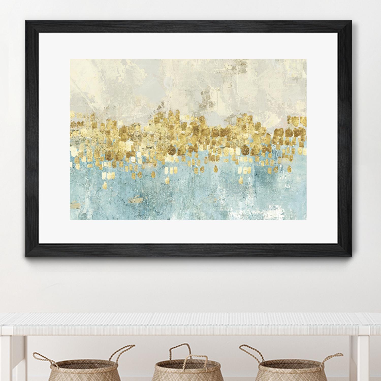 Dancing Stars by PI Studio on GIANT ART - white abstract