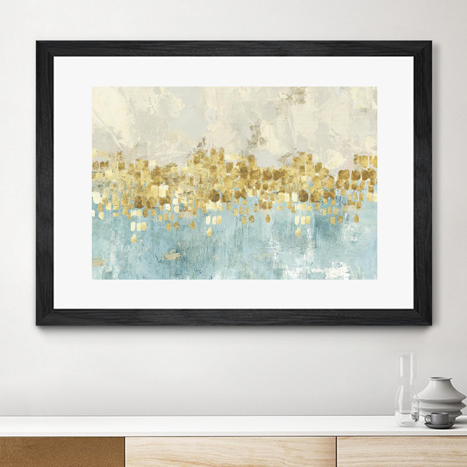 Dancing Stars by PI Studio on GIANT ART - white abstract