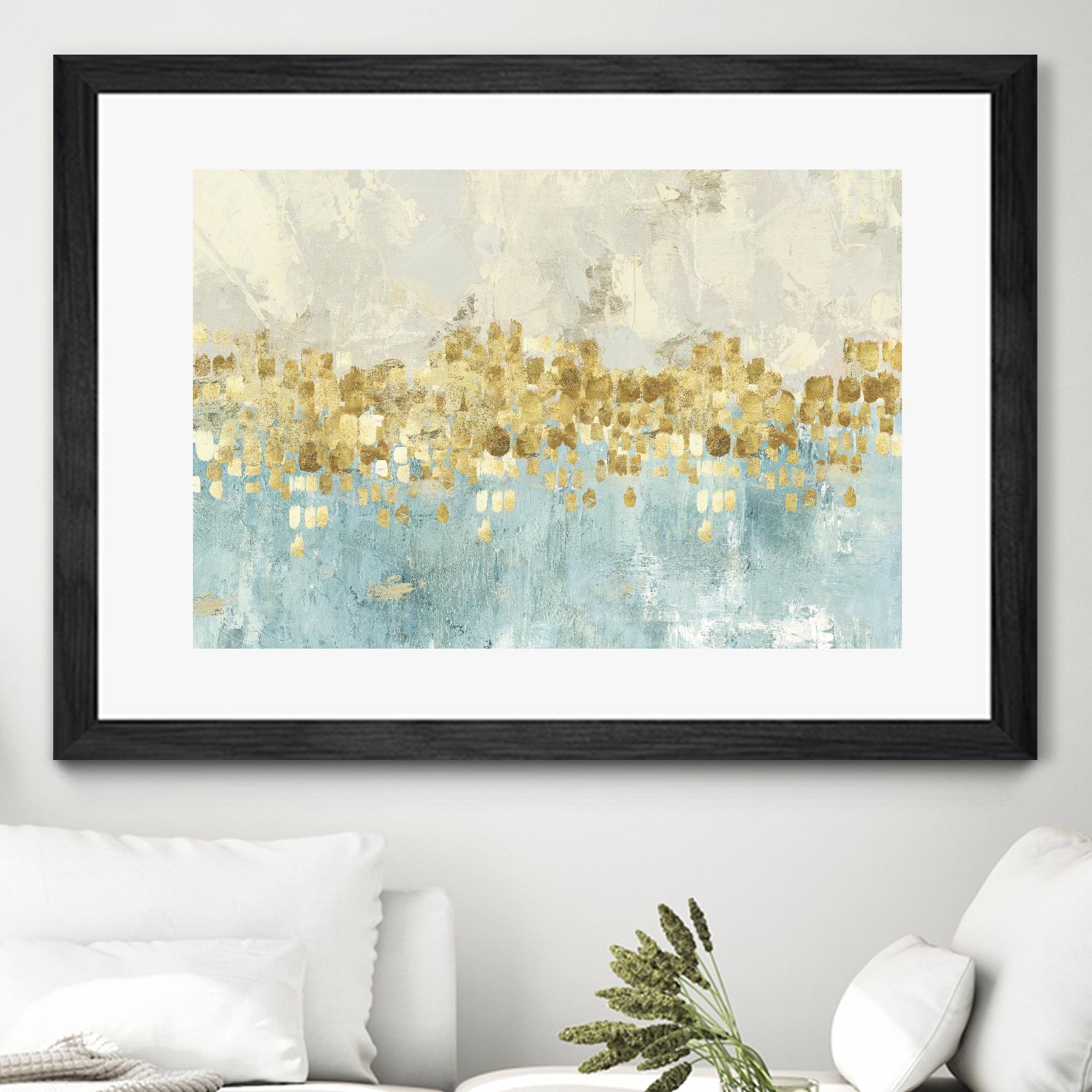 Dancing Stars by PI Studio on GIANT ART - white abstract