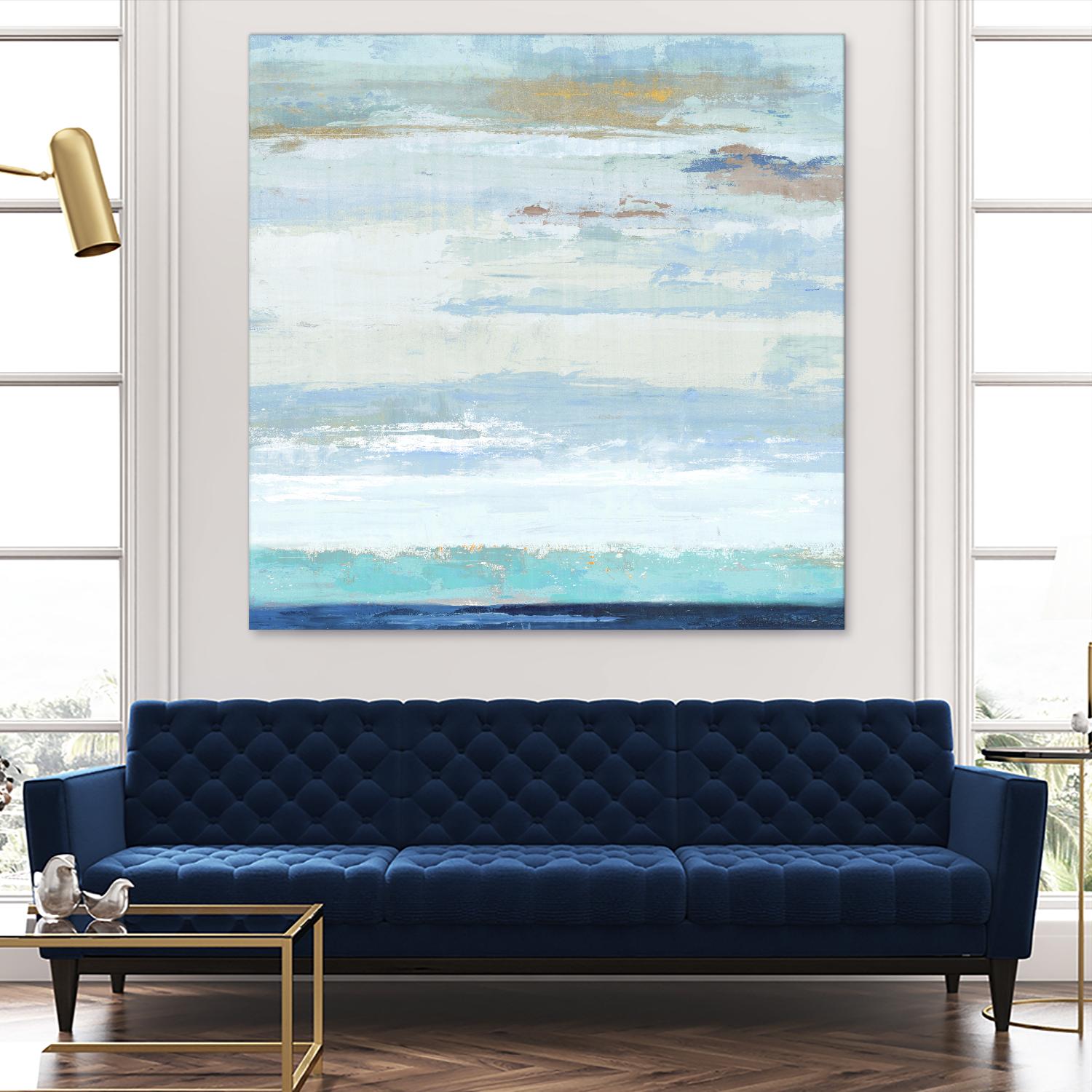 Sea Shore I by PI Studio on GIANT ART - blue abstract