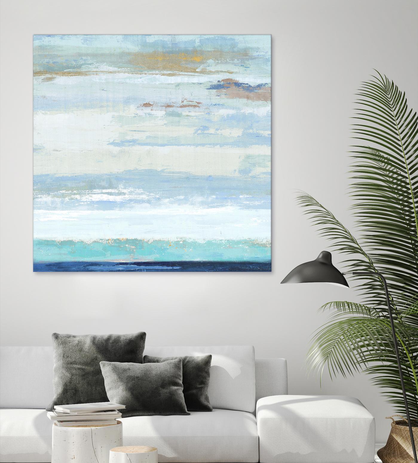 Sea Shore I by PI Studio on GIANT ART - blue abstract