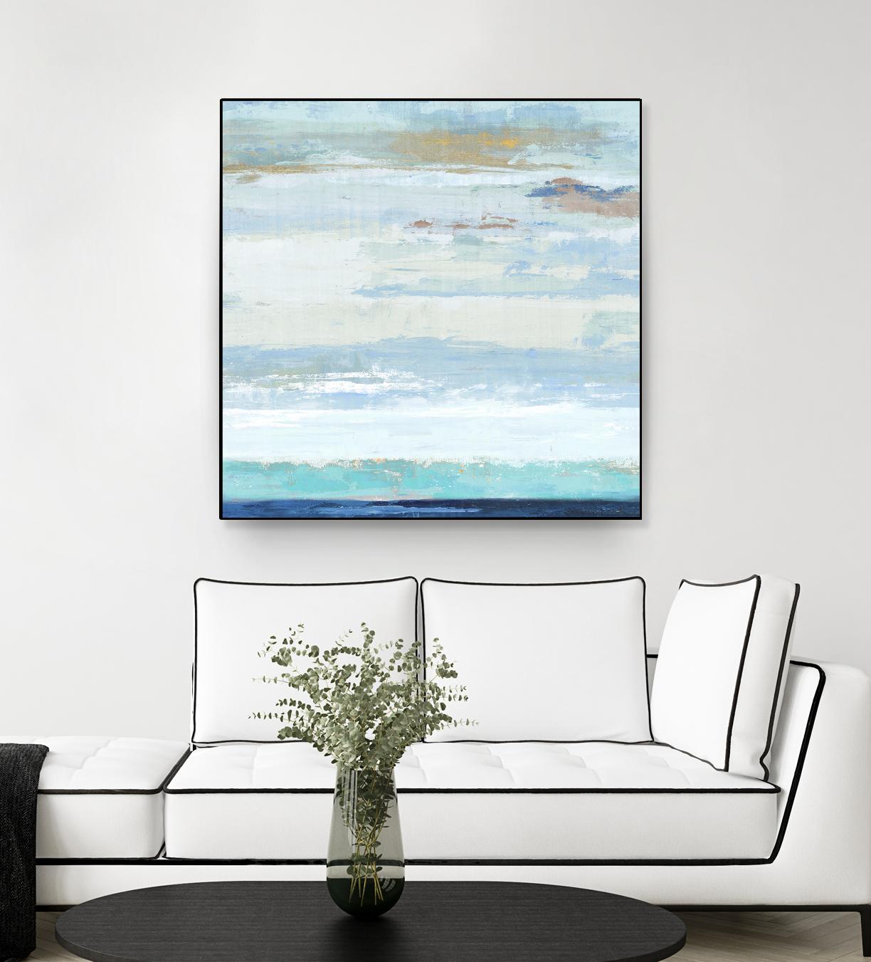 Sea Shore I by PI Studio on GIANT ART - blue abstract
