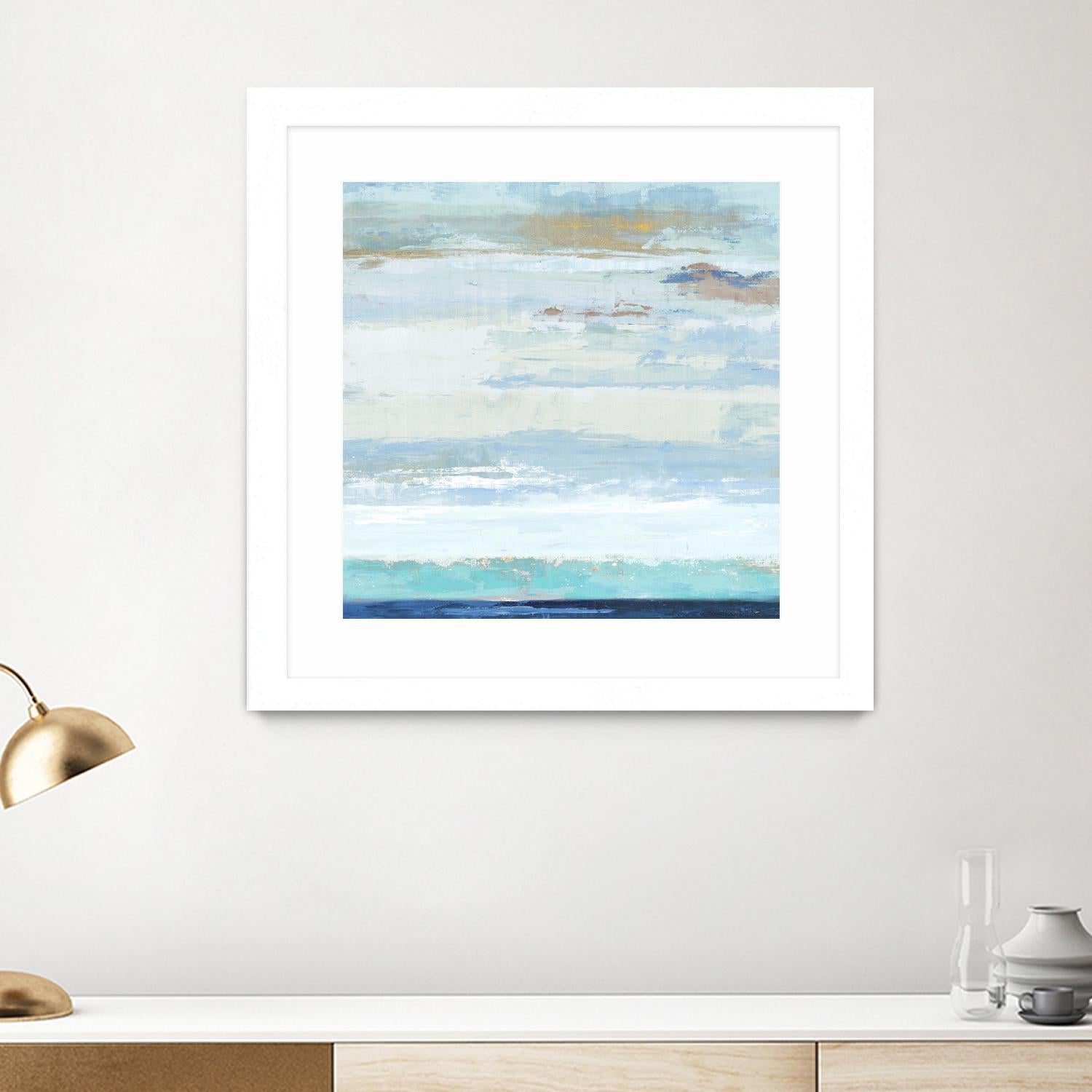 Sea Shore I by PI Studio on GIANT ART - blue abstract