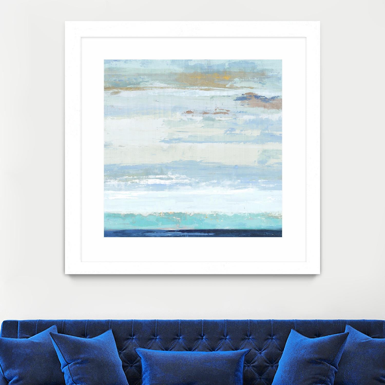 Sea Shore I by PI Studio on GIANT ART - blue abstract