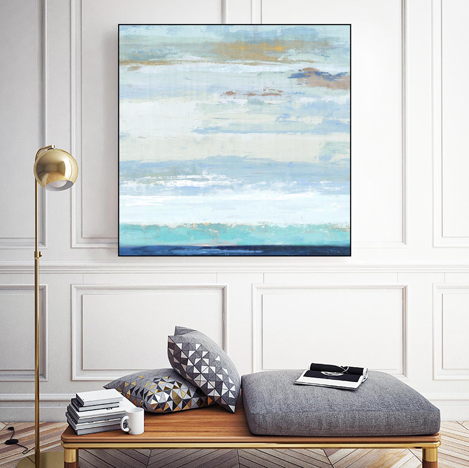 Sea Shore I by PI Studio on GIANT ART - blue abstract