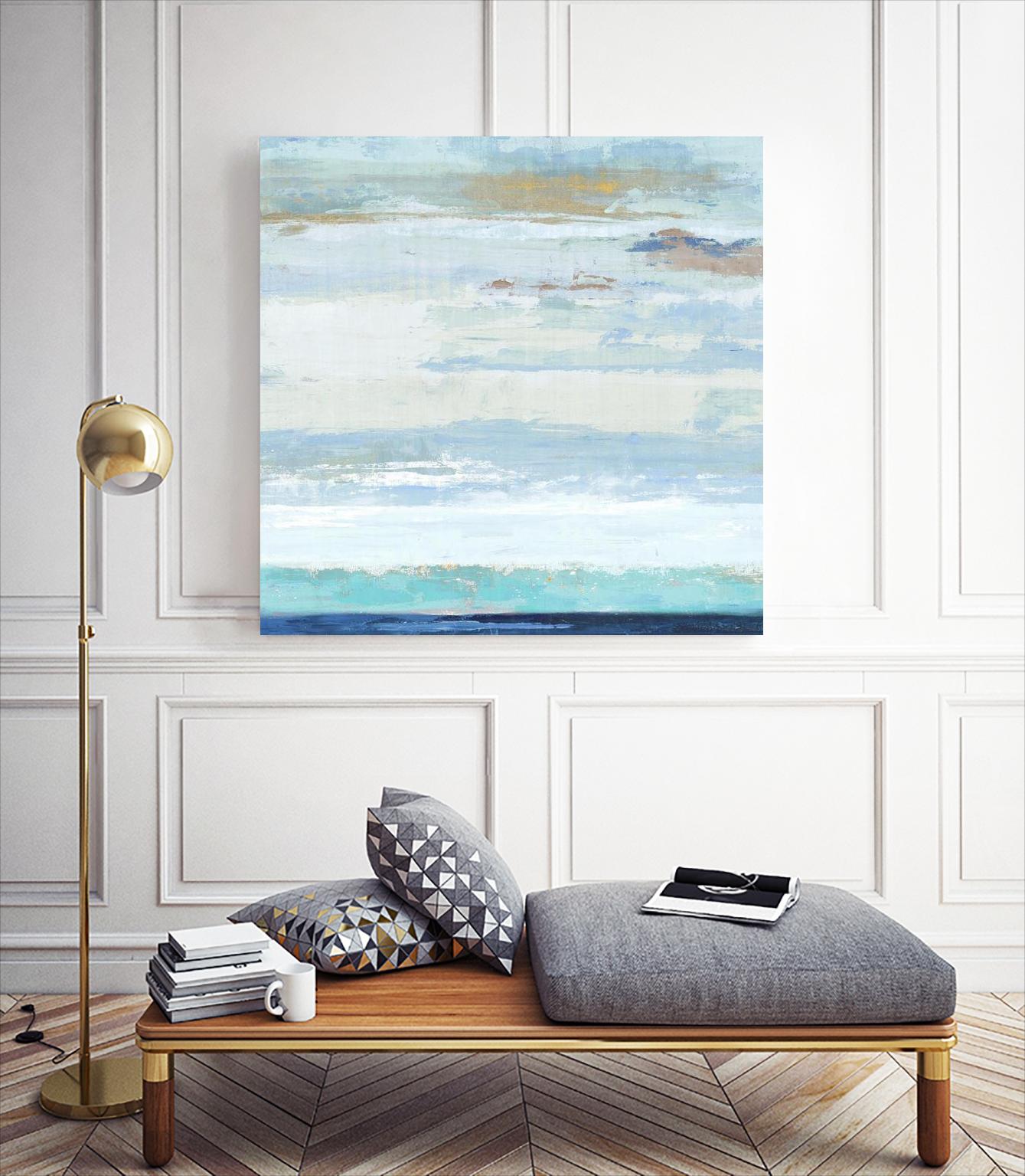Sea Shore I by PI Studio on GIANT ART - blue abstract
