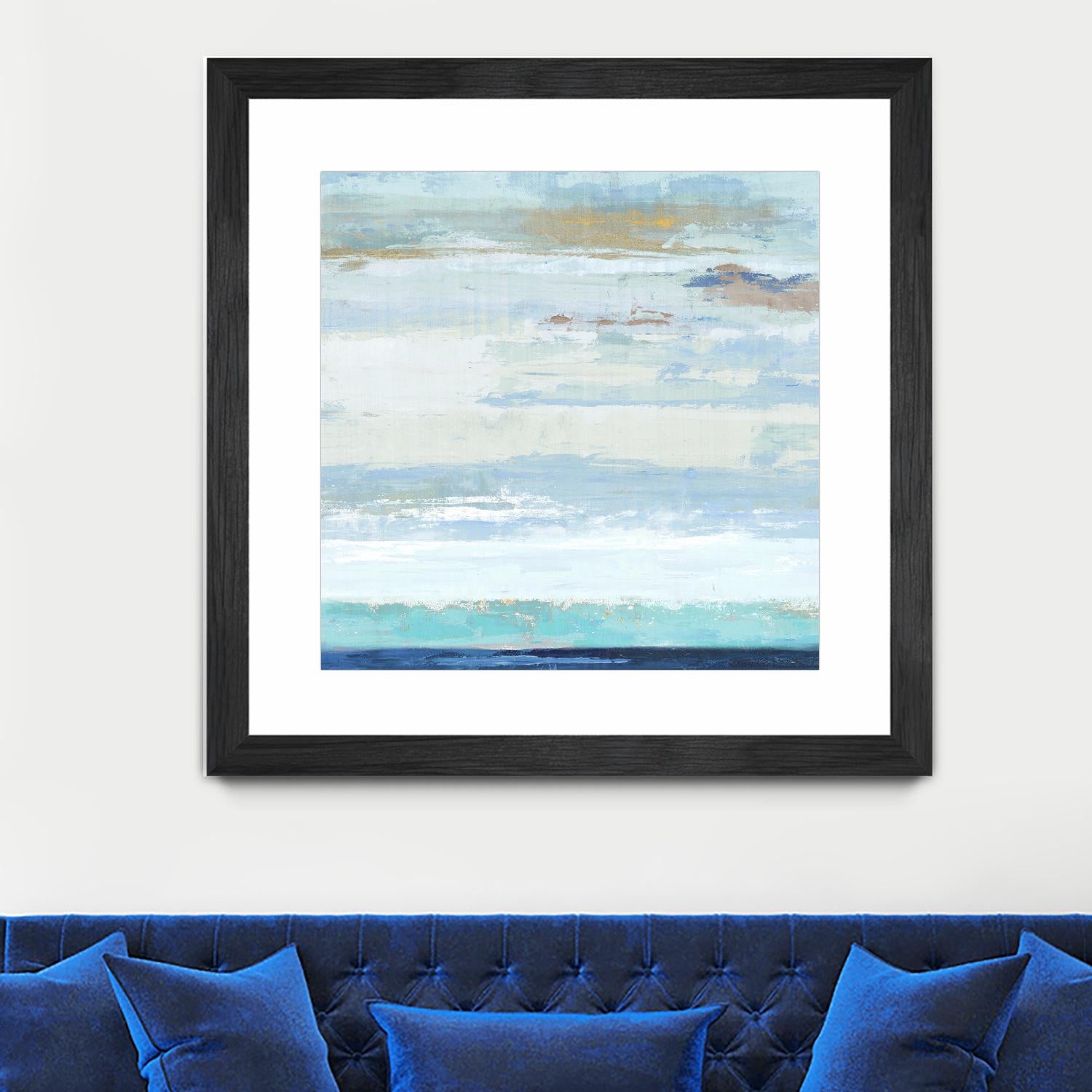 Sea Shore I by PI Studio on GIANT ART - blue abstract