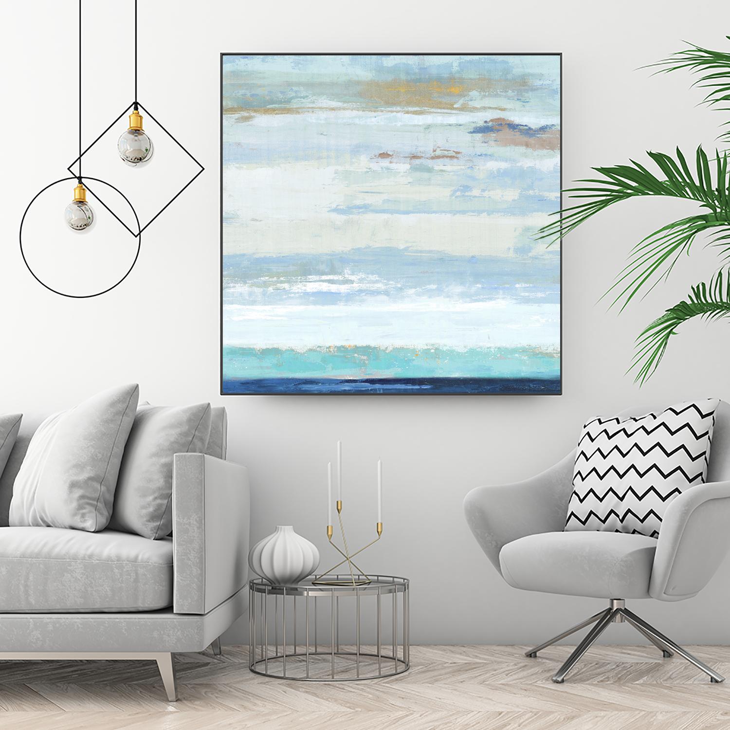 Sea Shore I by PI Studio on GIANT ART - blue abstract