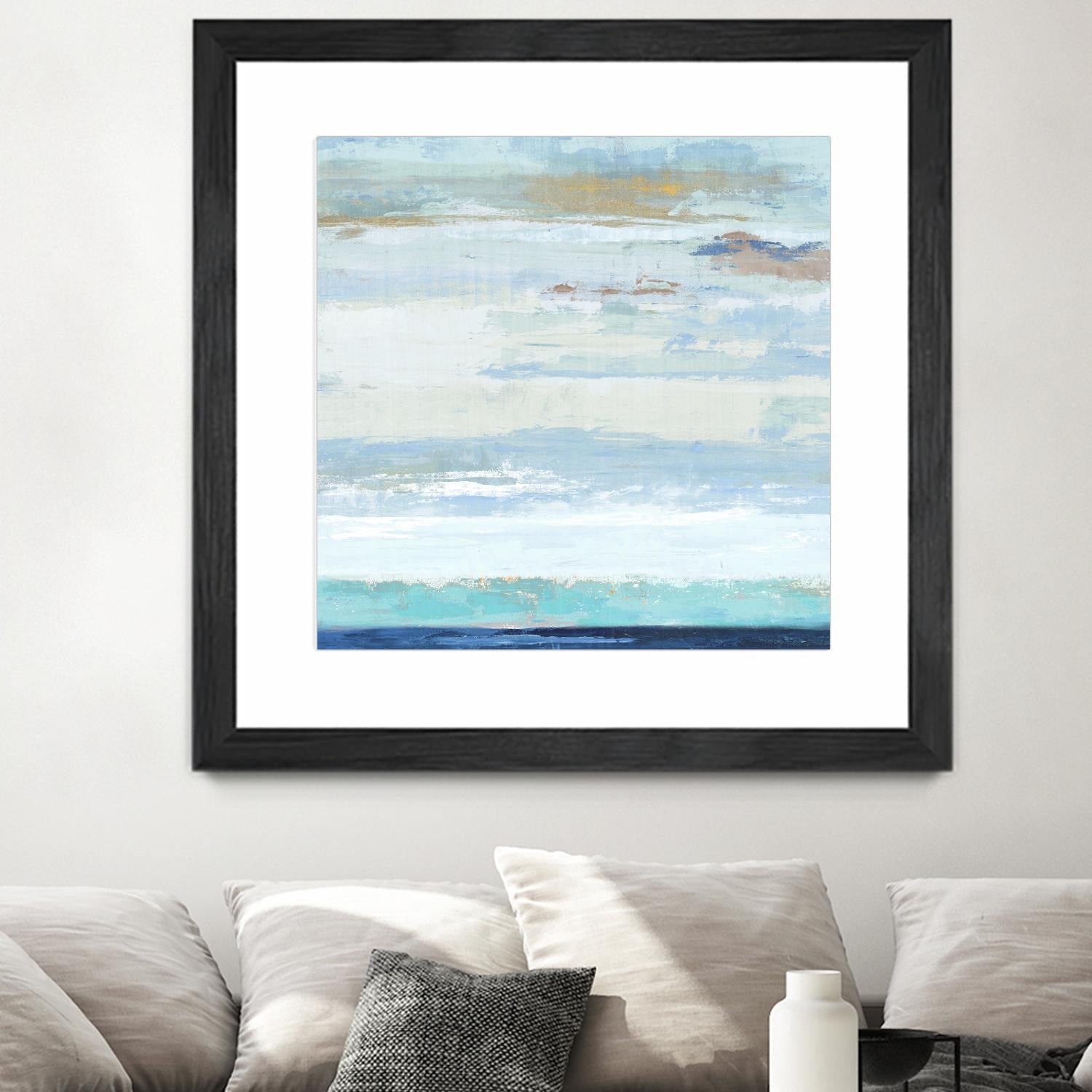 Sea Shore I by PI Studio on GIANT ART - blue abstract
