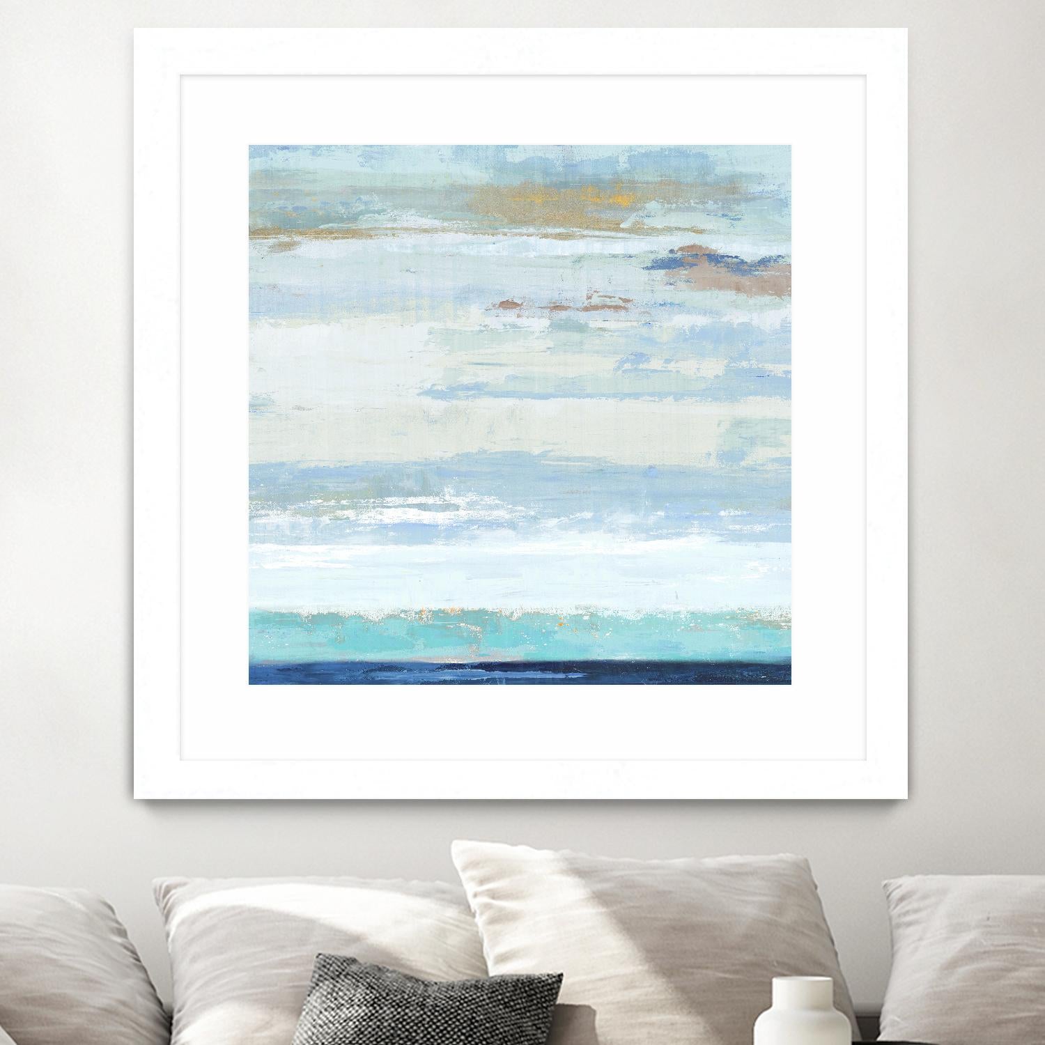 Sea Shore I by PI Studio on GIANT ART - blue abstract