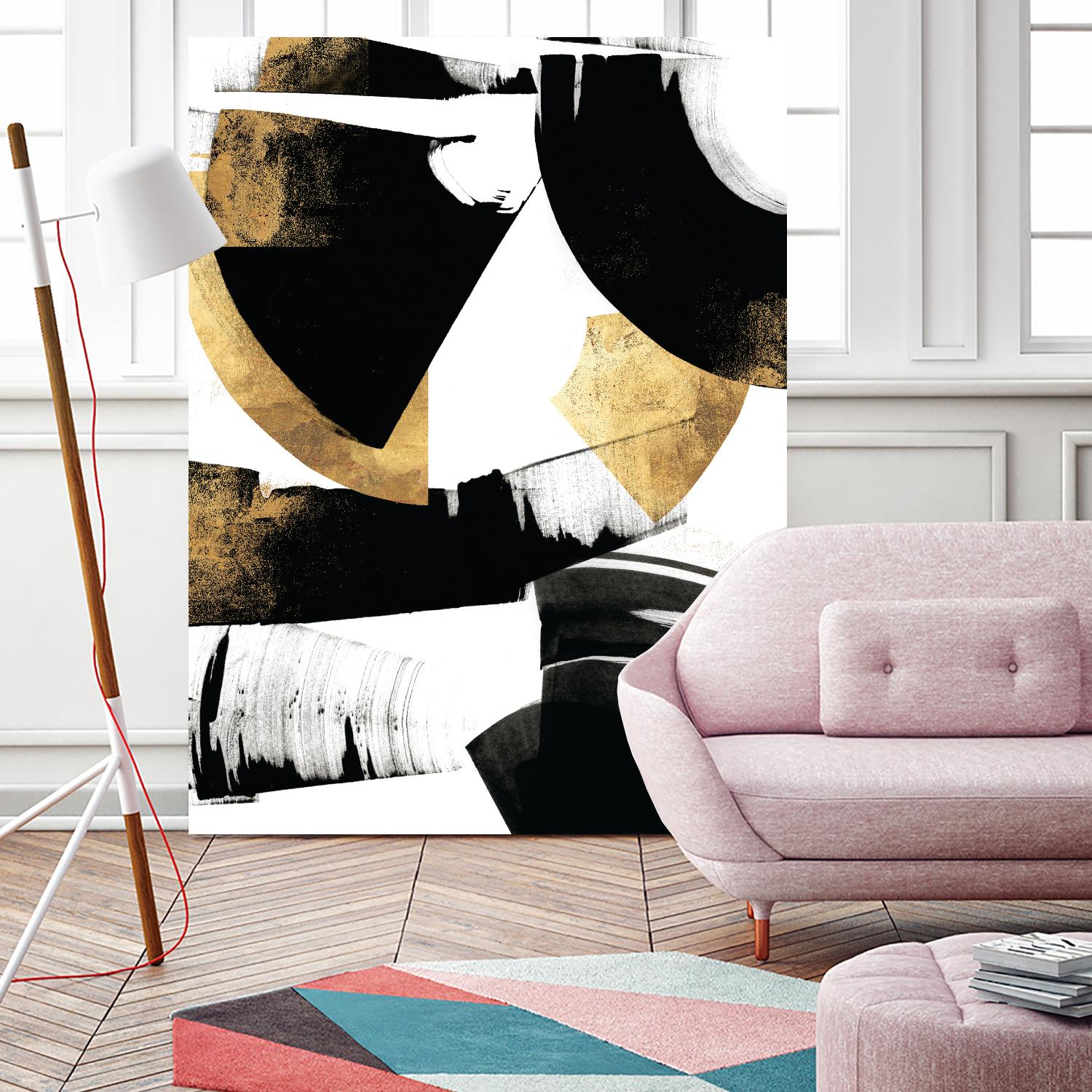 Art Deco II by PI Galerie on GIANT ART - gold abstract