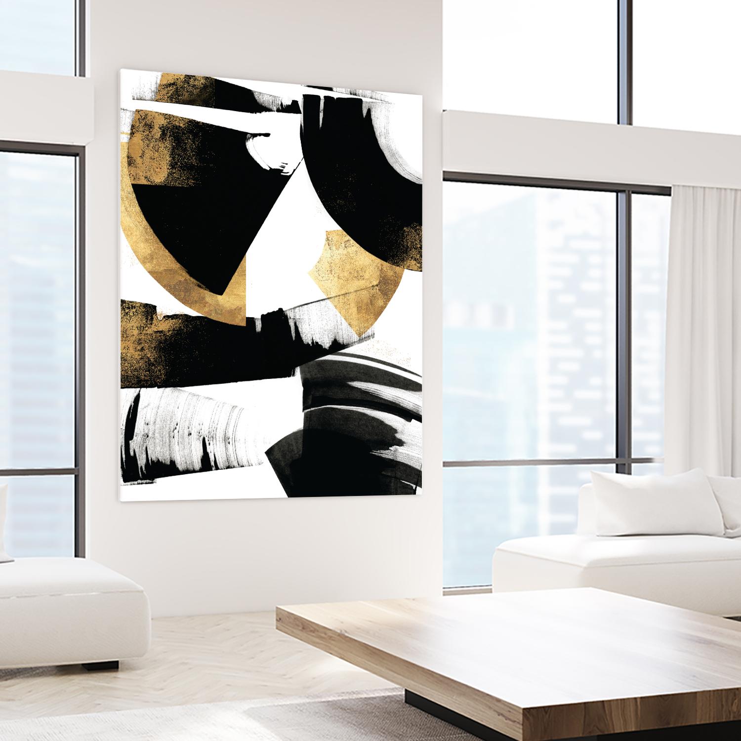 Art Deco II by PI Galerie on GIANT ART - gold abstract