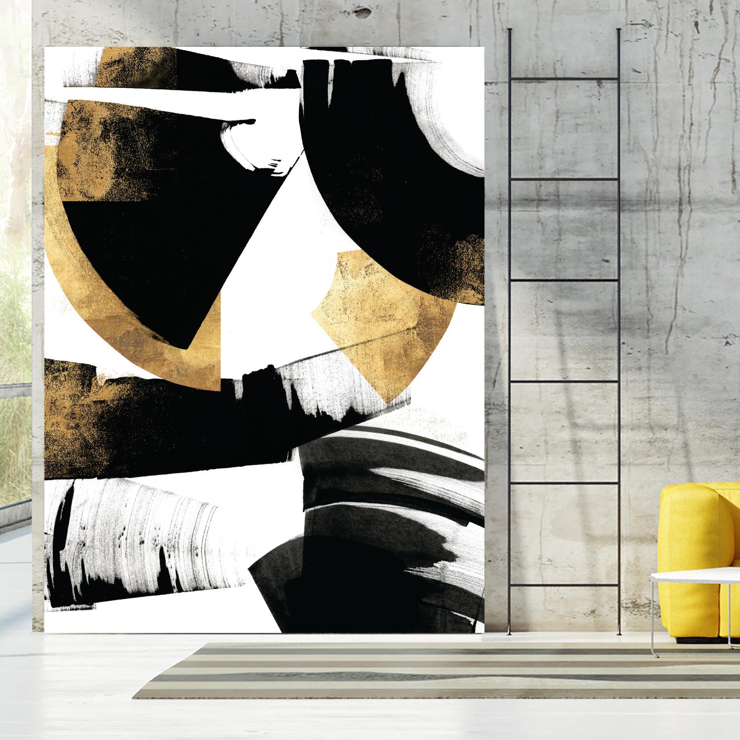 Art Deco II by PI Galerie on GIANT ART - gold abstract