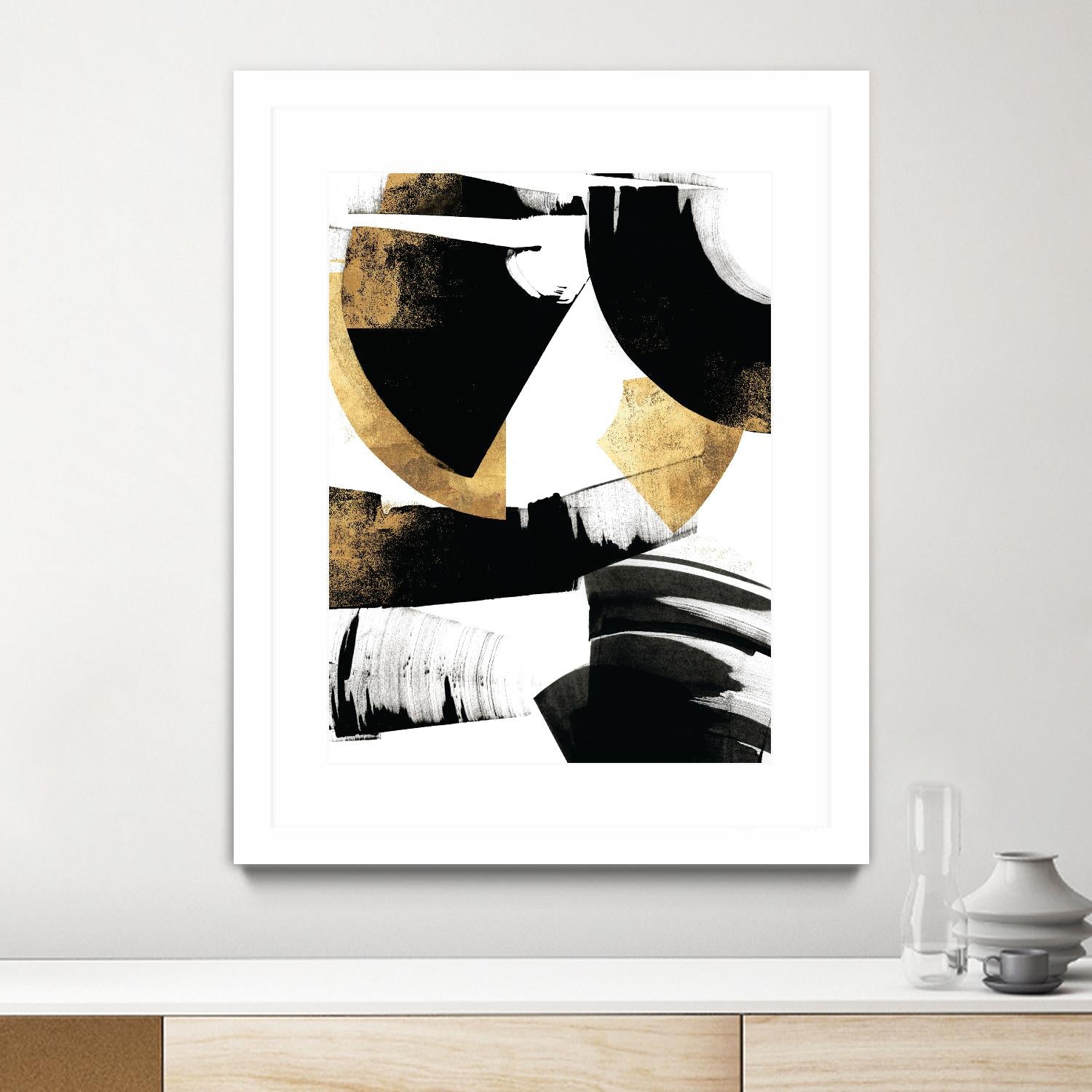 Art Deco II by PI Galerie on GIANT ART - gold abstract