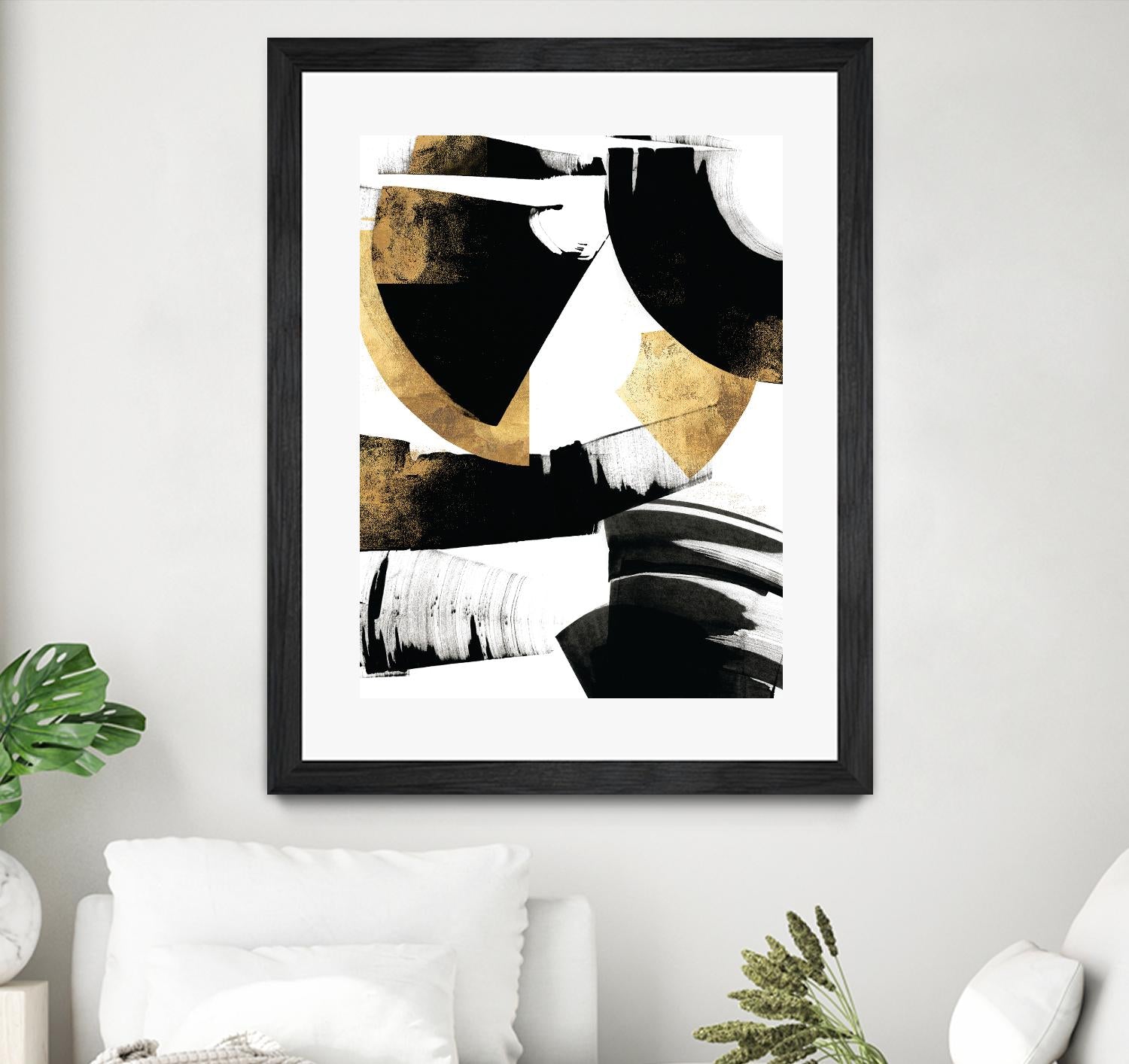 Art Deco II by PI Galerie on GIANT ART - gold abstract