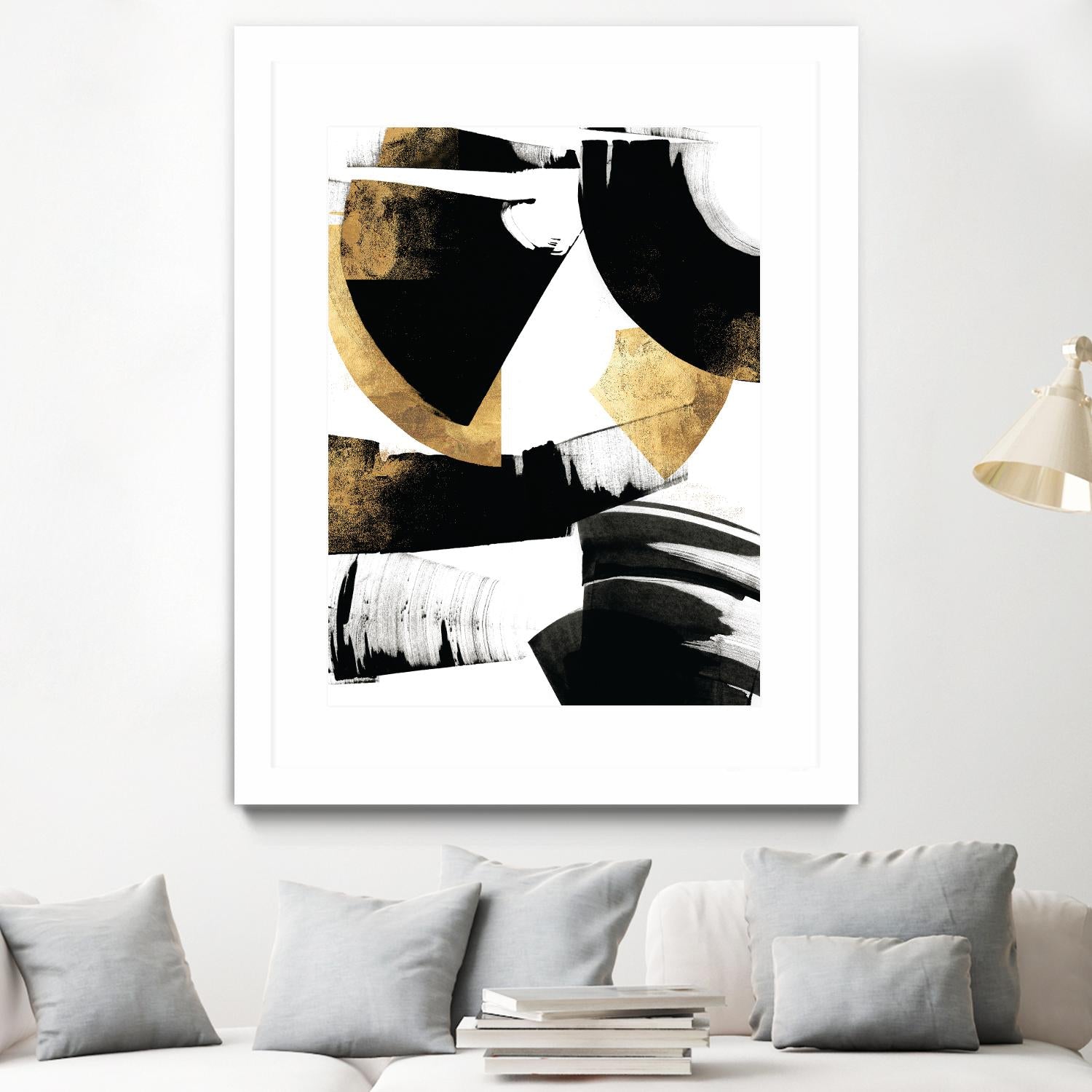 Art Deco II by PI Galerie on GIANT ART - gold abstract