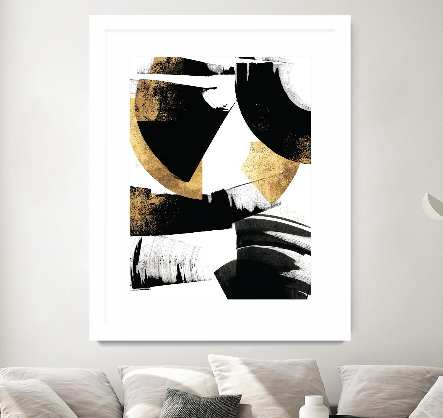 Art Deco II by PI Galerie on GIANT ART - gold abstract