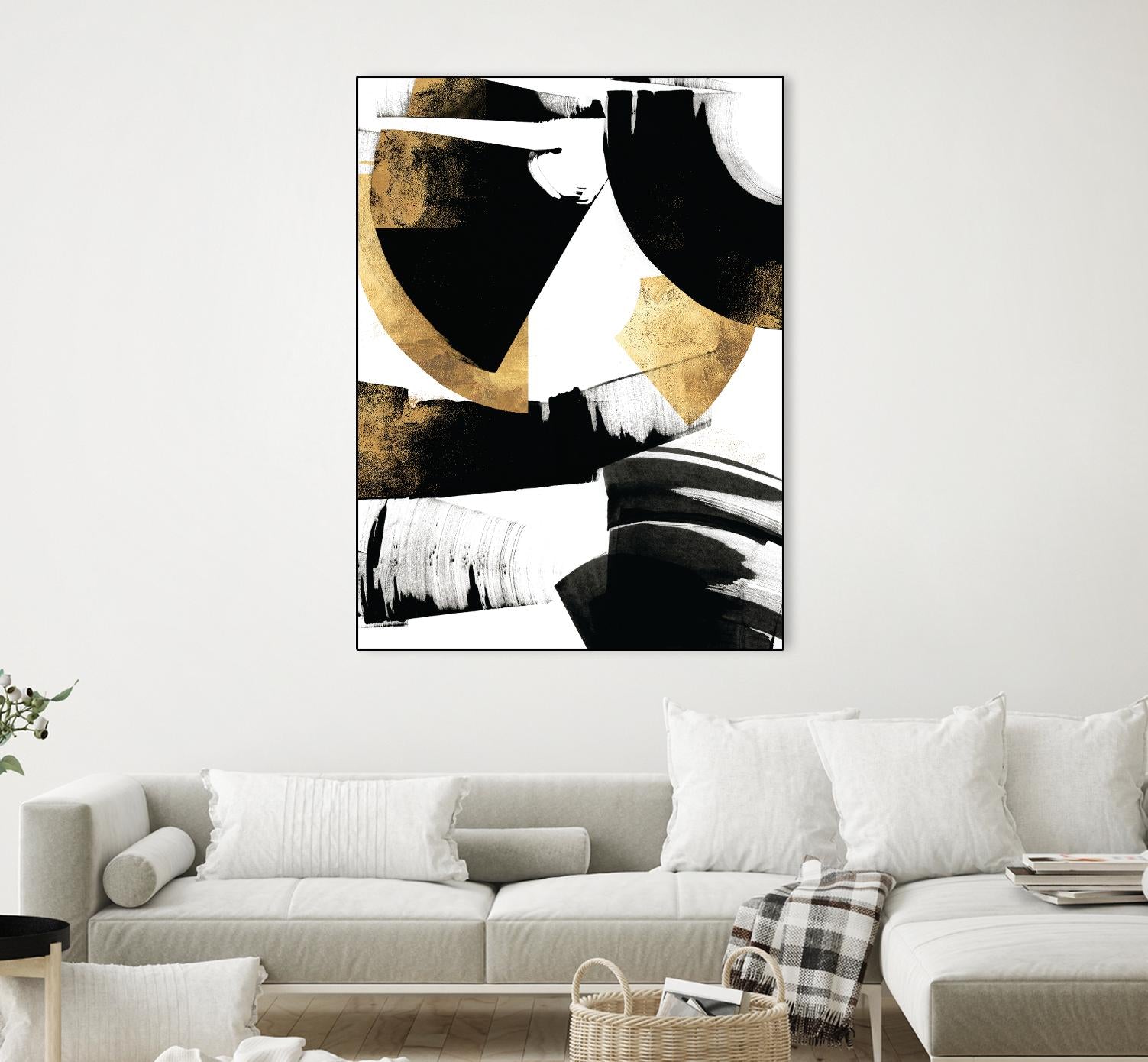 Art Deco II by PI Galerie on GIANT ART - gold abstract