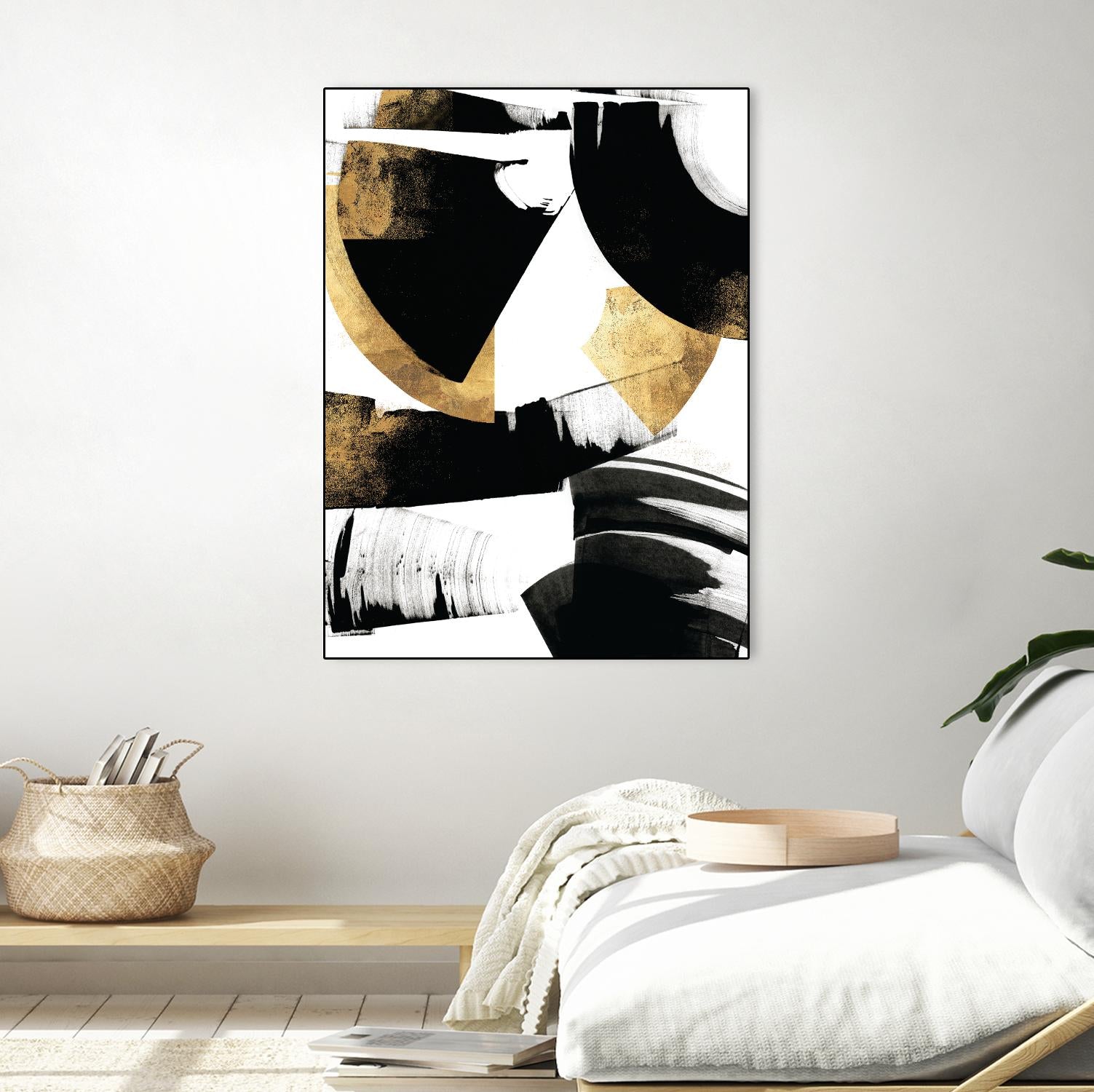 Art Deco II by PI Galerie on GIANT ART - gold abstract