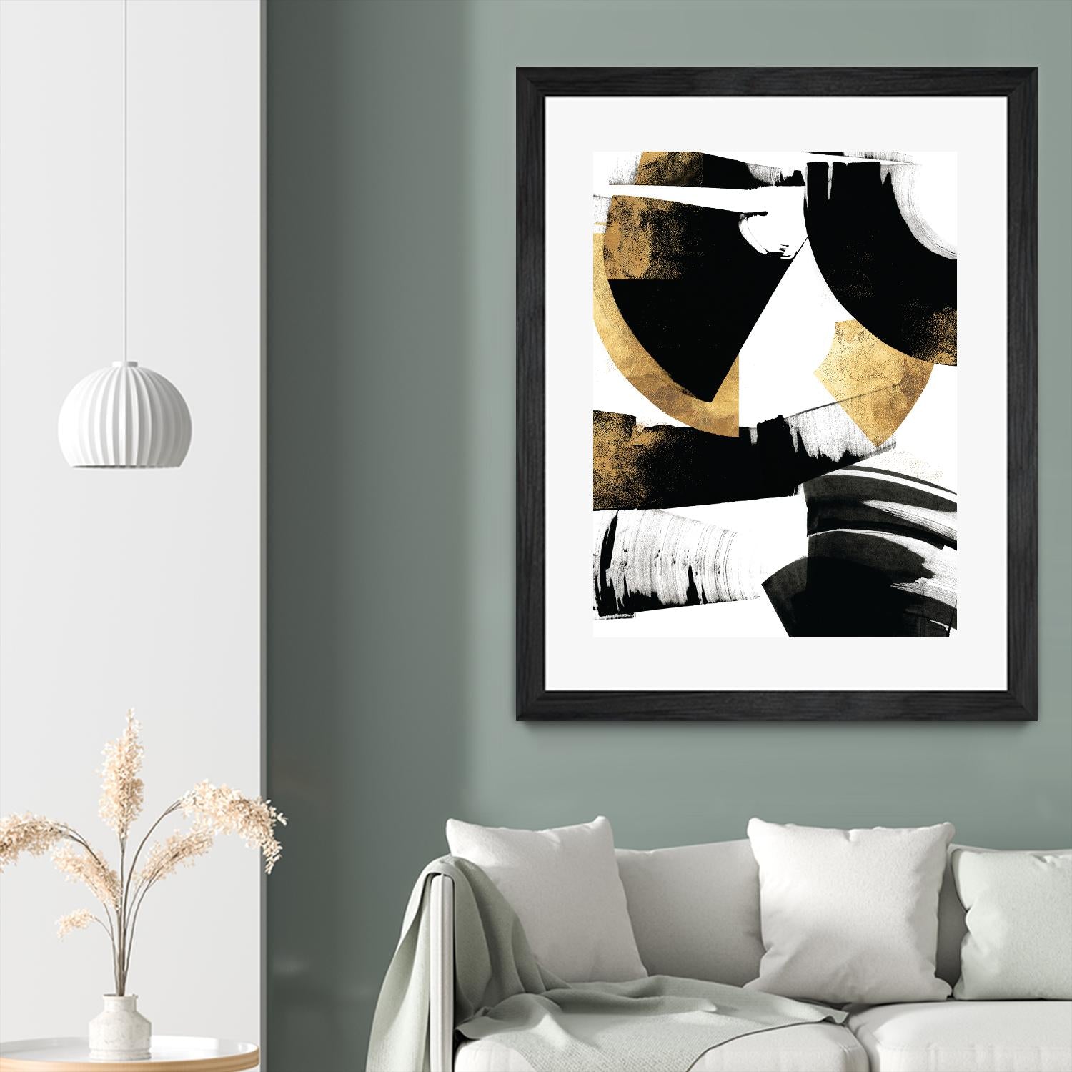Art Deco II by PI Galerie on GIANT ART - gold abstract