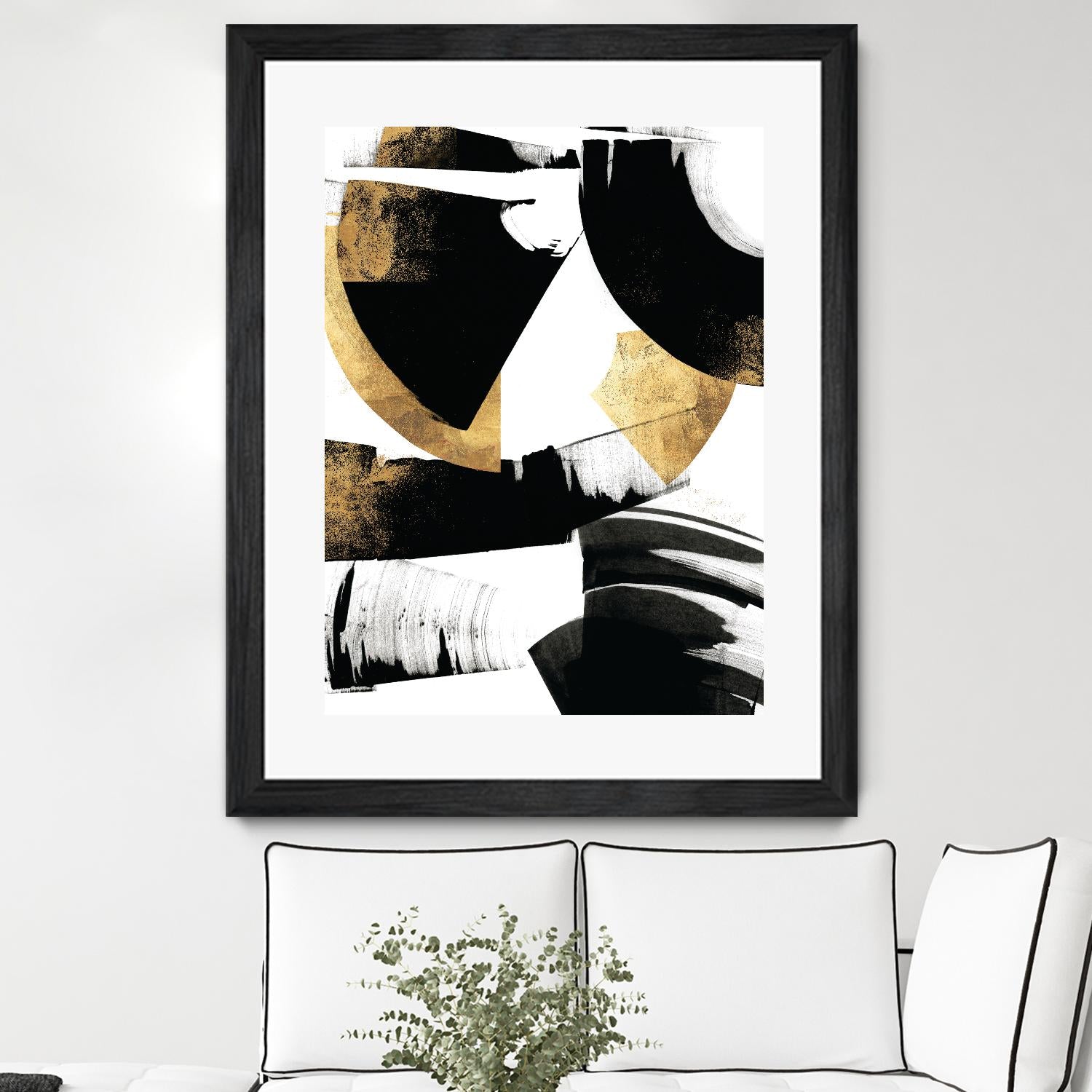 Art Deco II by PI Galerie on GIANT ART - gold abstract