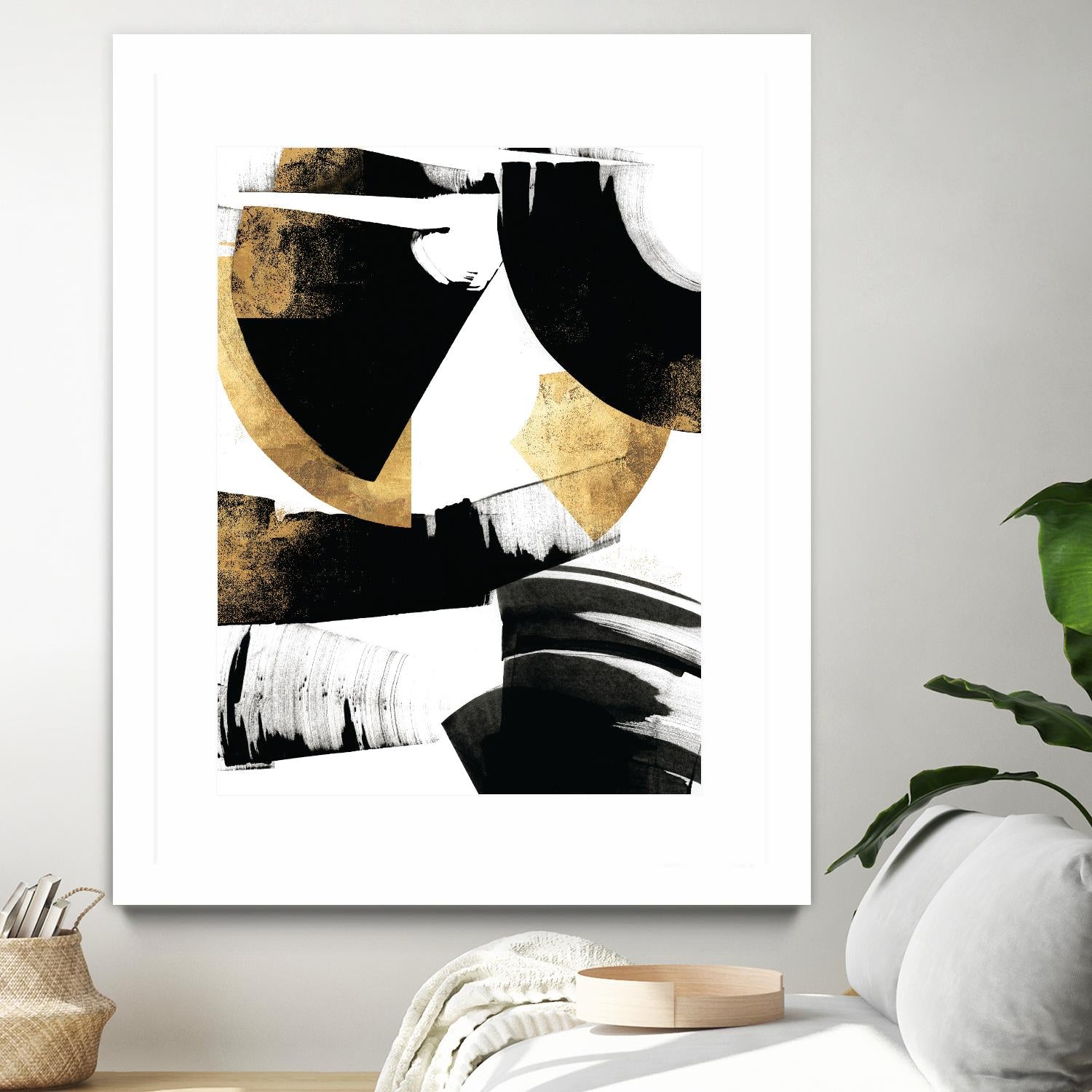 Art Deco II by PI Galerie on GIANT ART - gold abstract