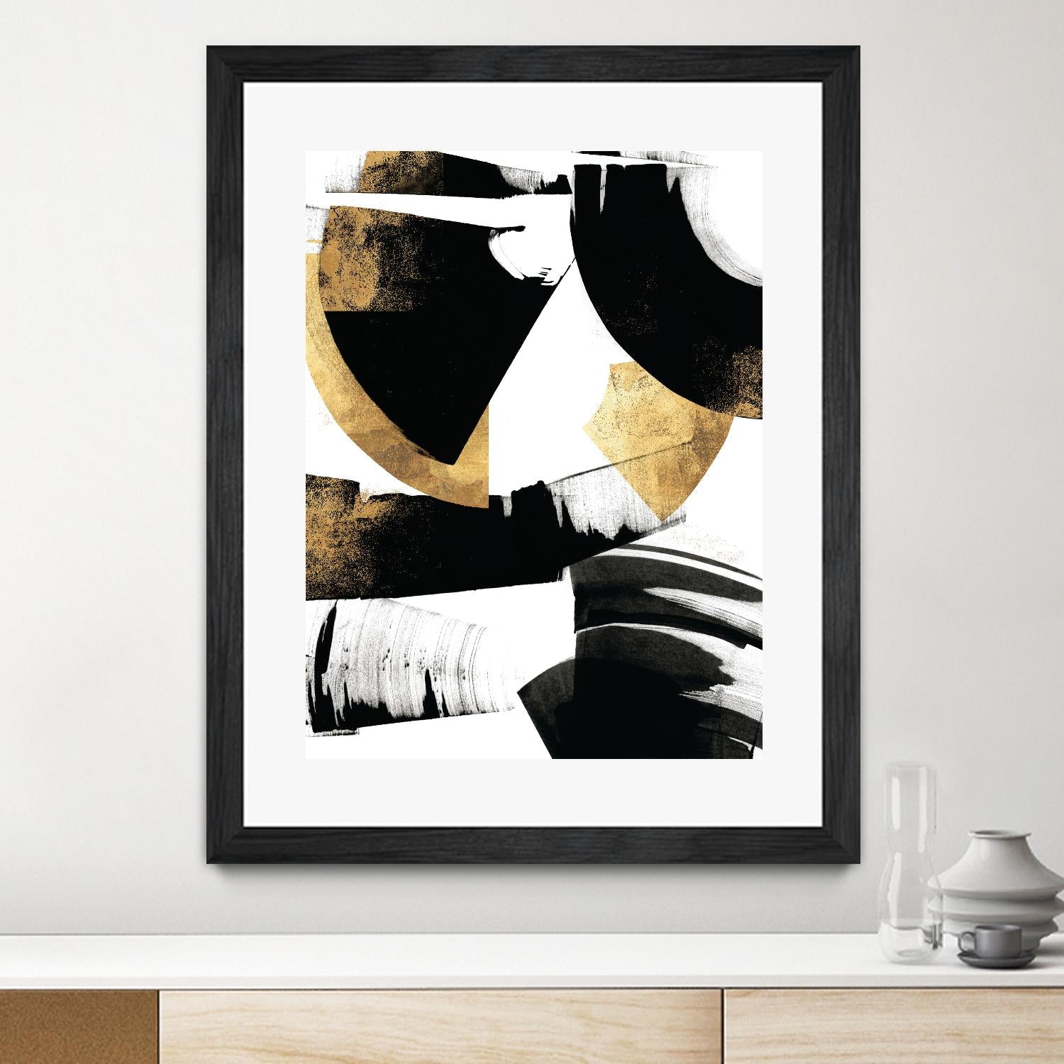 Art Deco II by PI Galerie on GIANT ART - gold abstract