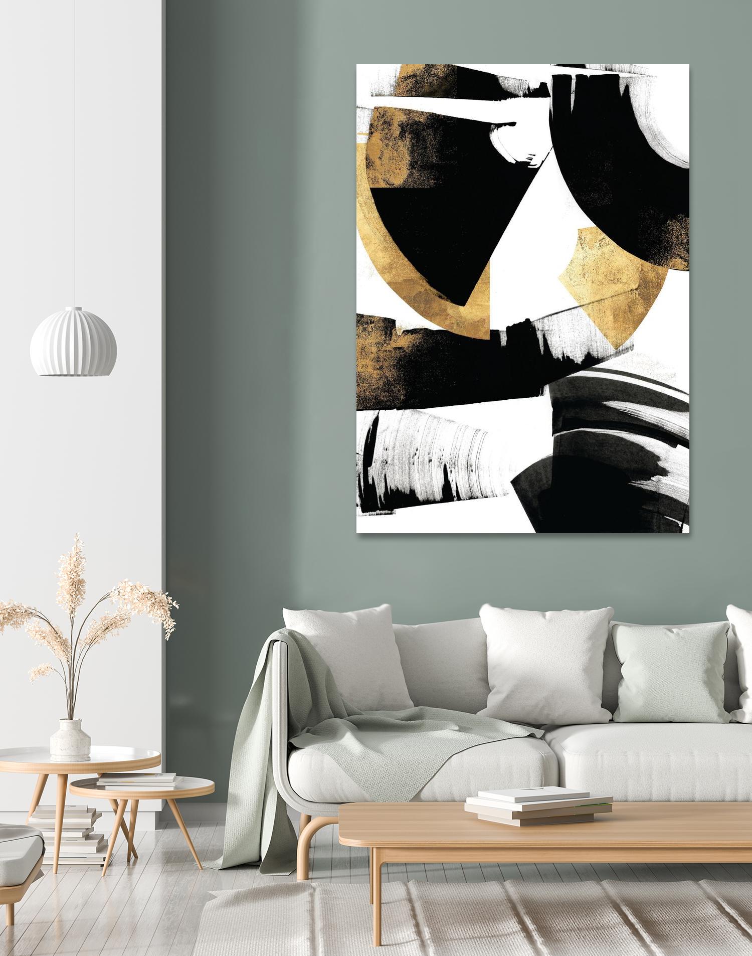 Art Deco II by PI Galerie on GIANT ART - gold abstract