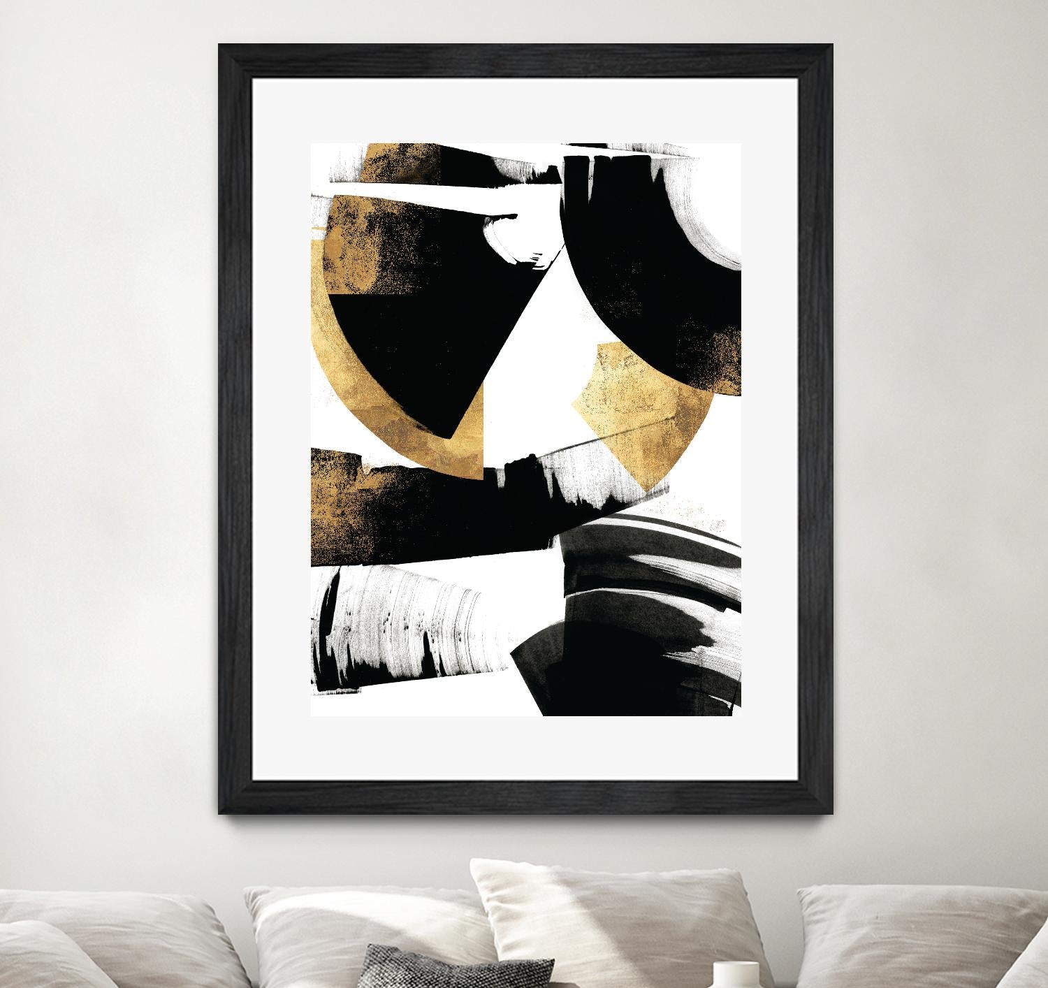 Art Deco II by PI Galerie on GIANT ART - gold abstract